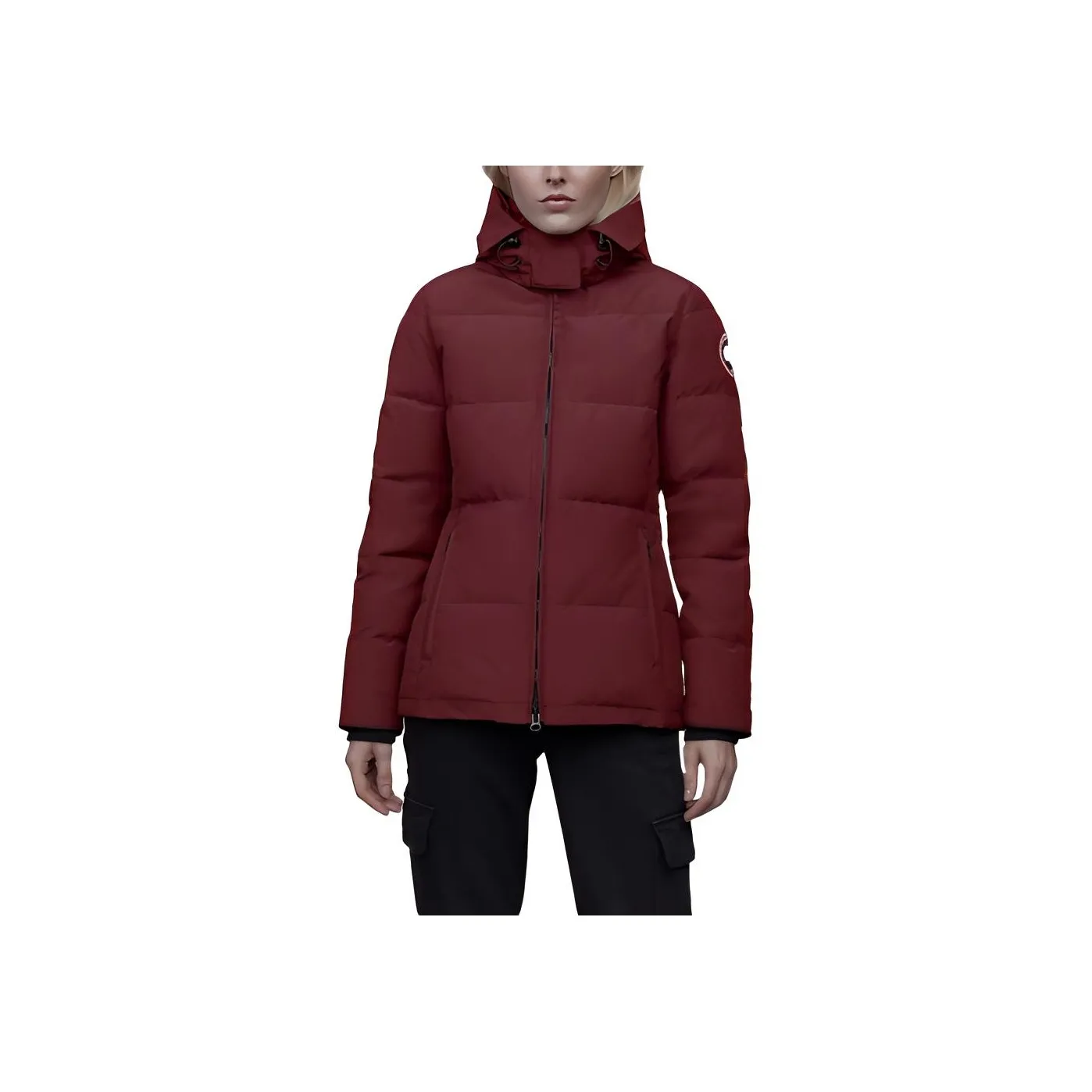 Canada Goose Down Jacket Women's Bordeaux Red