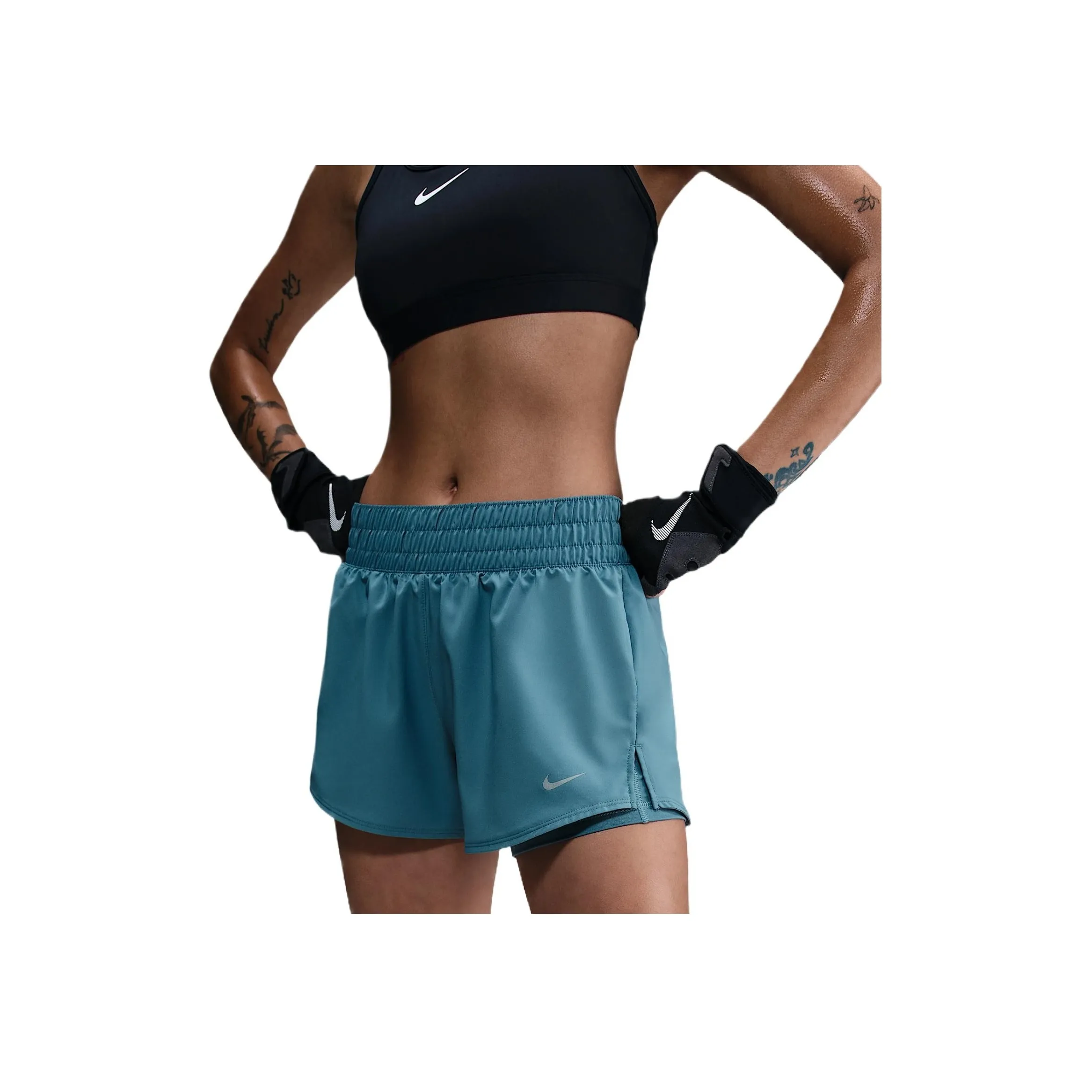Nike DryDri Fit Casual Shorts Women's Smoke Blue
