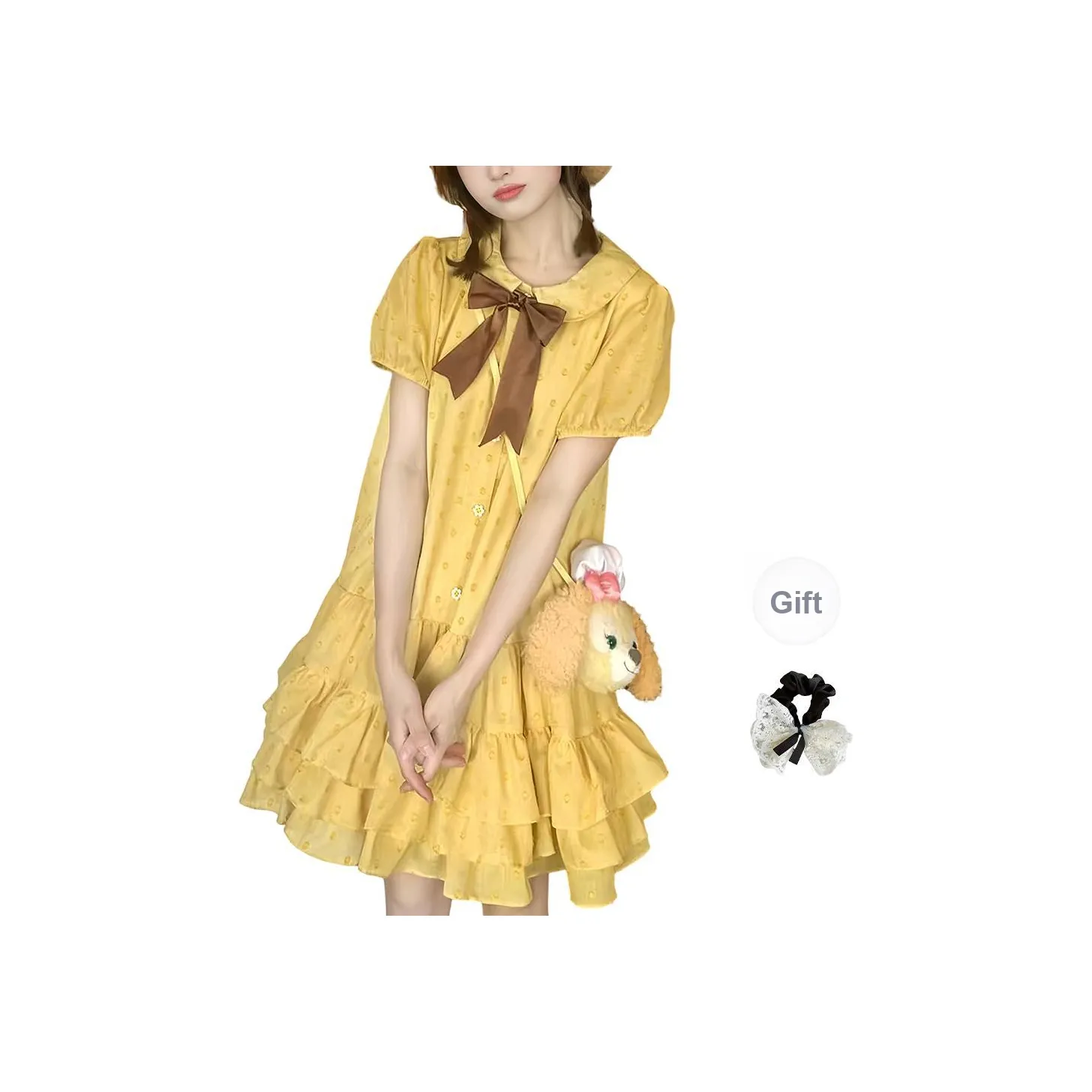 TUSHIFEI Short Sleeved Dress Women's