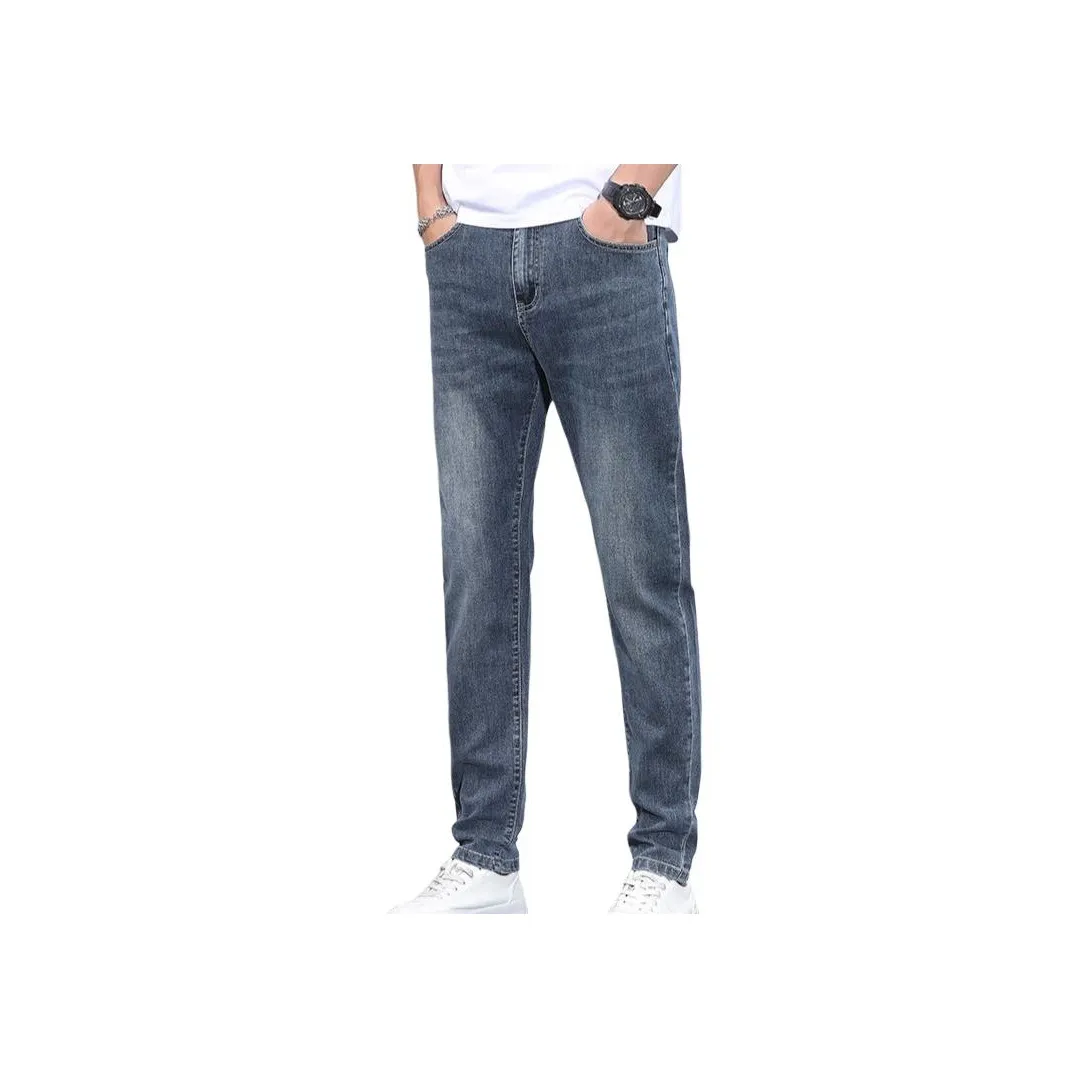 PIERRE CARDIN Джинсы Мужские Темно-синие