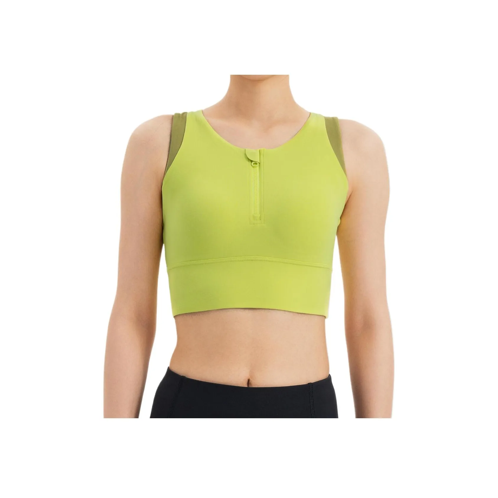 DECATHLON Sports Underwear Women's Lemon Green