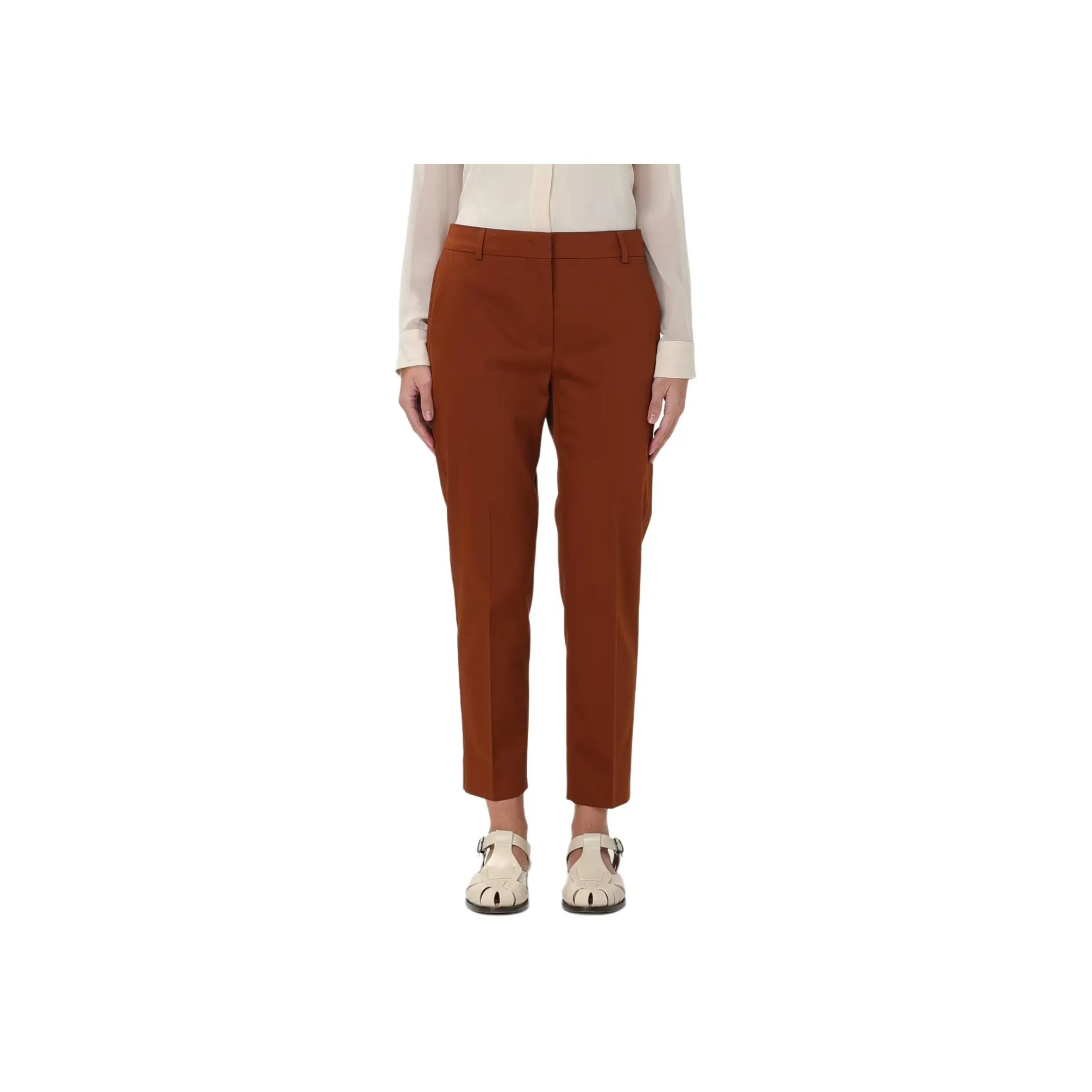 Max Mara Tapered Cropped Trousers