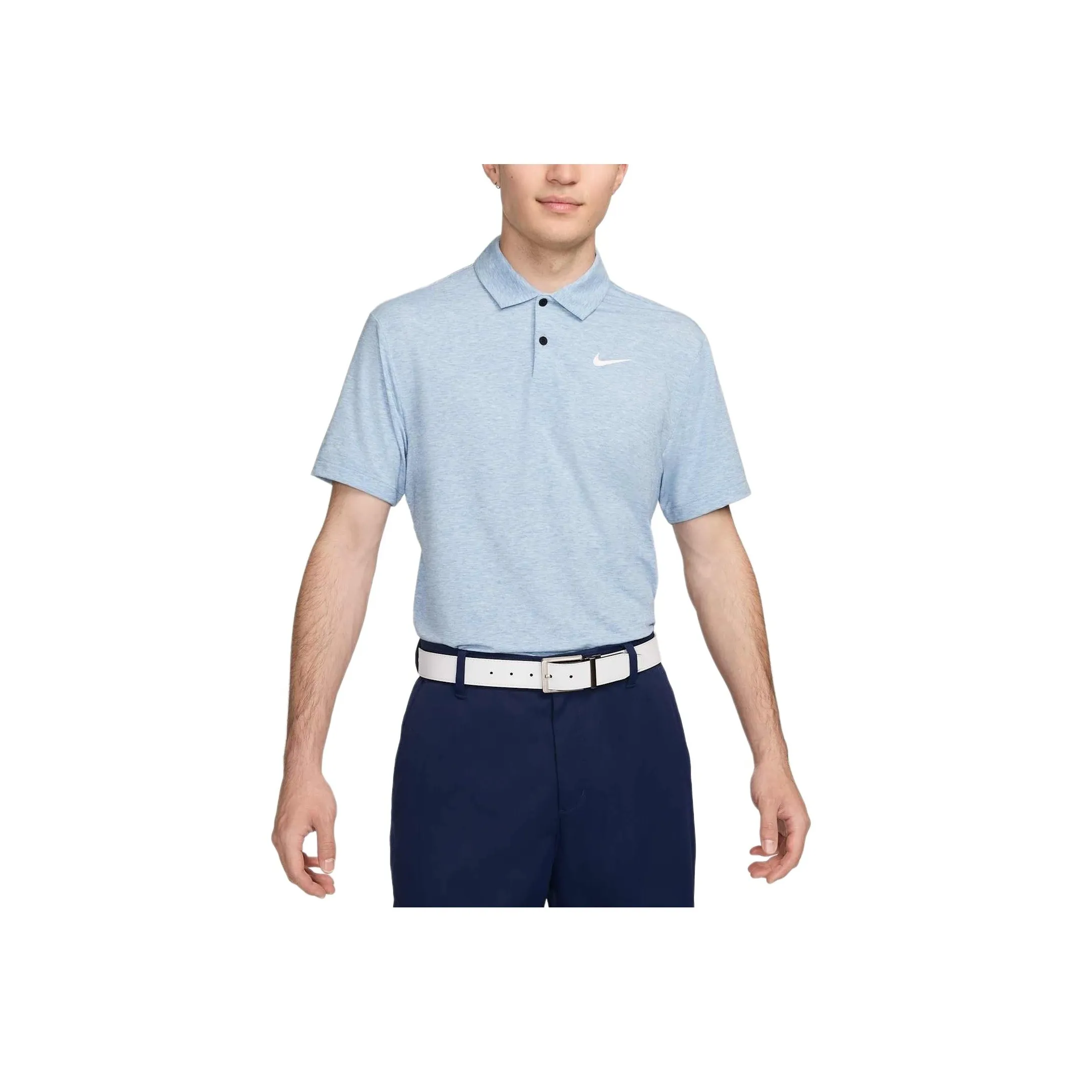 Nike Polo Shirt Men's Light Blue