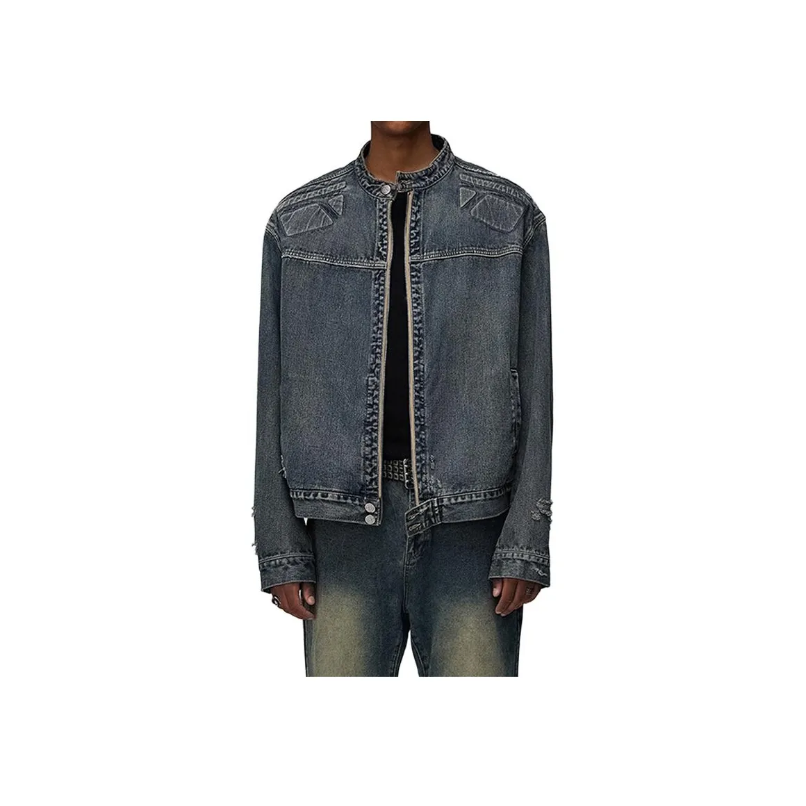 SUNSETMONENT Jackets Coats Unisex Blue