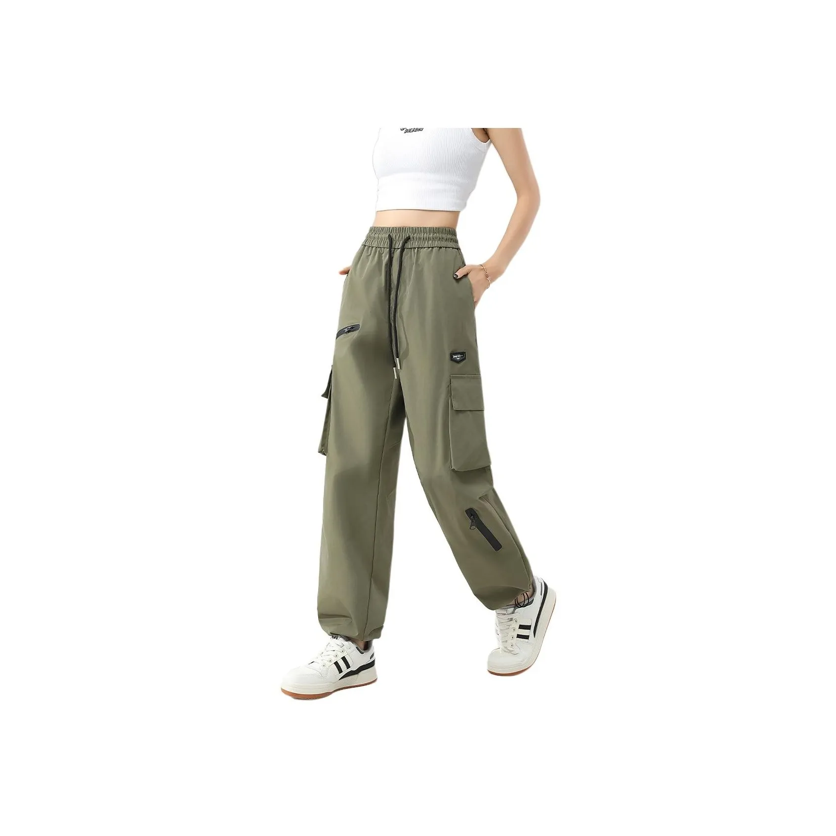 Jeep Армейский зеленый Унисекс Брюки карго