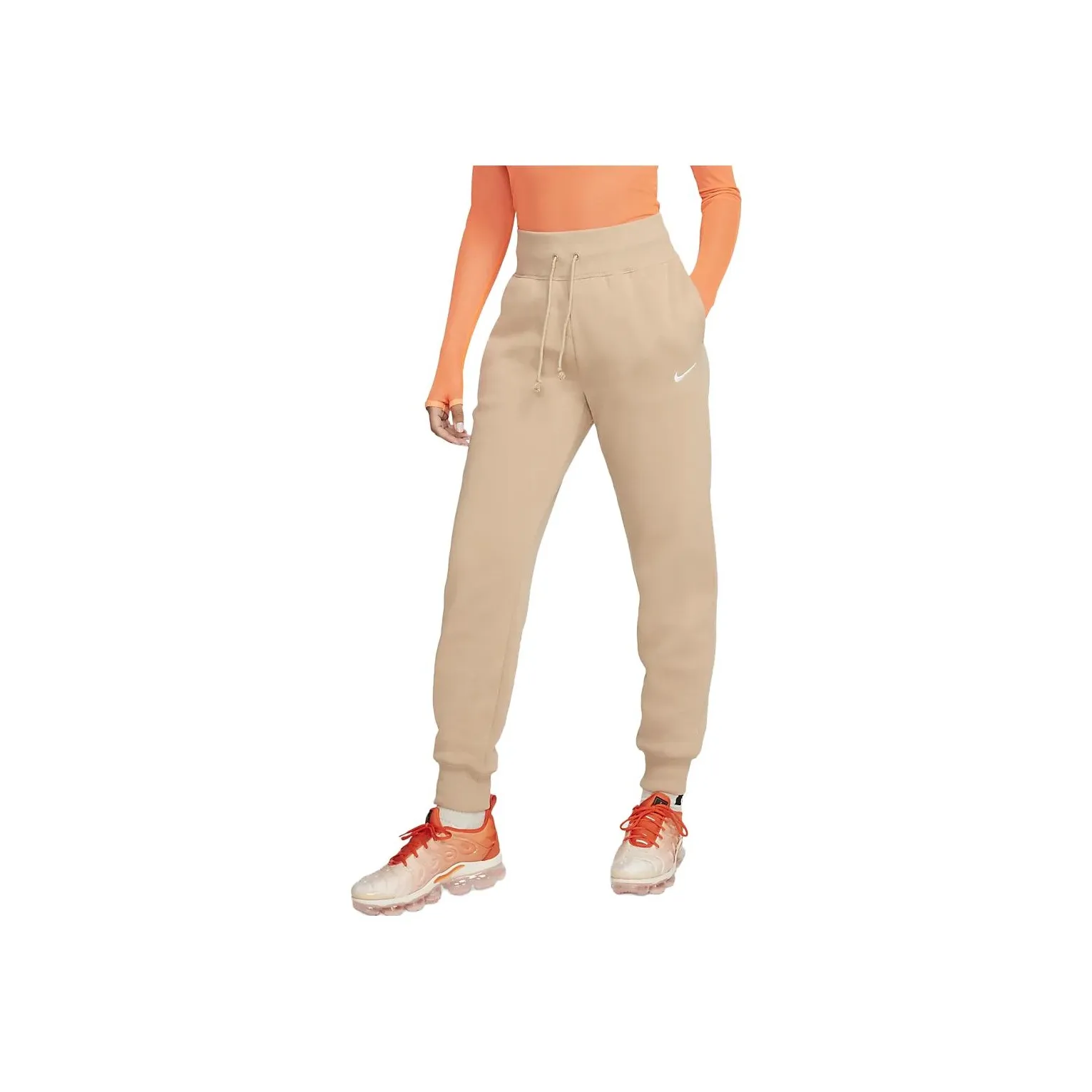 Nike Knitted Sweatpants Women's Tan