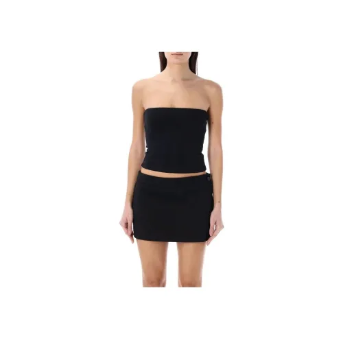 WARDROBE.NYC Черные женские топы без бретелек