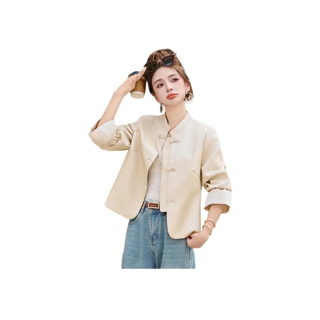 PIERRE CARDIN Кожа Куртка Женская