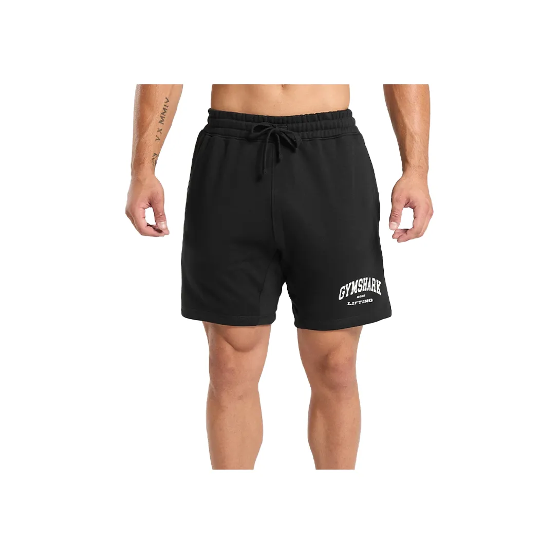 GYMSHARK Повседневные шорты Мужские Черные