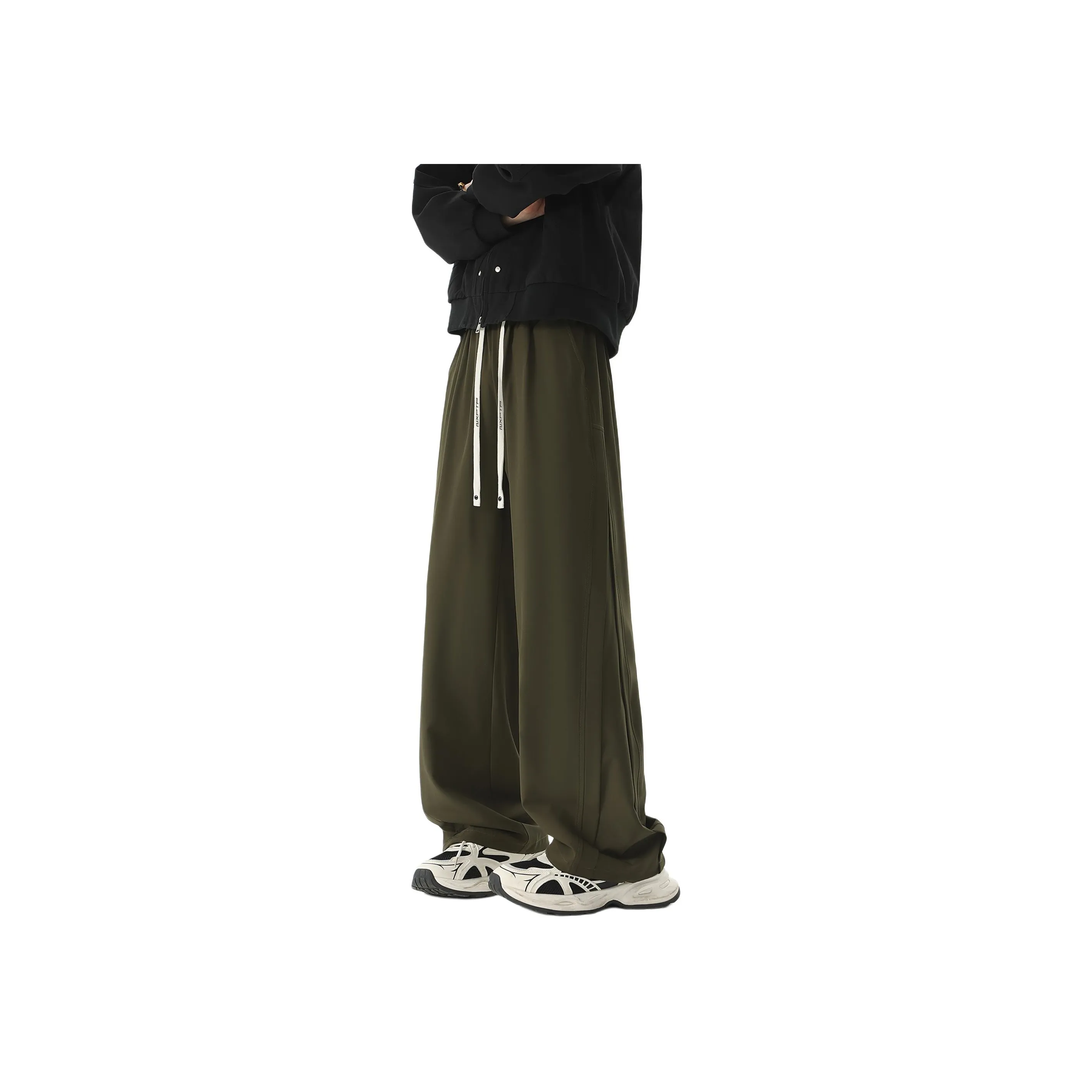 NXPTP Casual Pants Unisex Army Green
