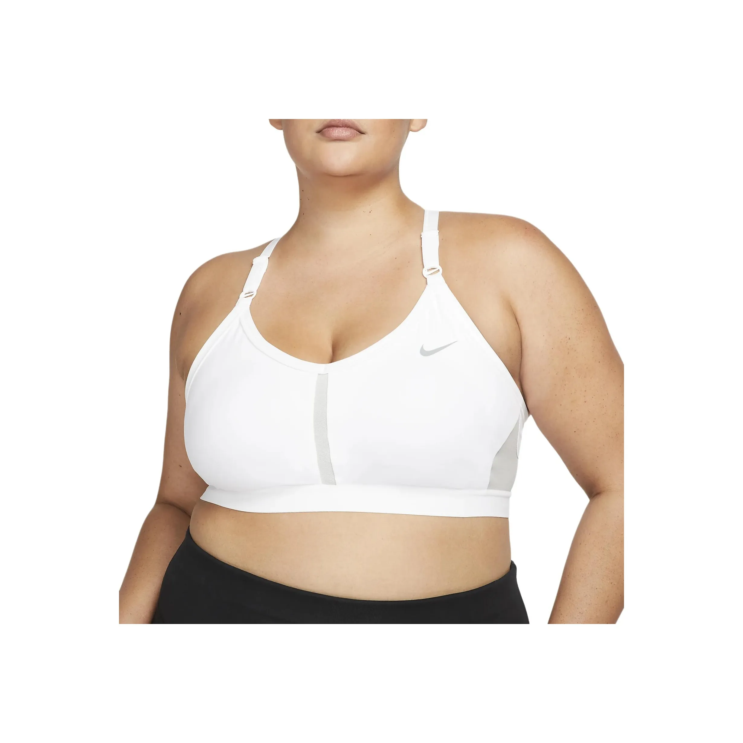 Nike Indy Women's Light-Support Padded V-Neck Sports Bra Plus Size