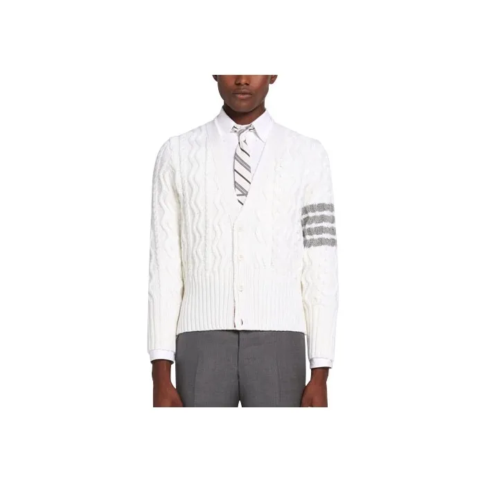 THOM BROWNE· Sweater Men's White