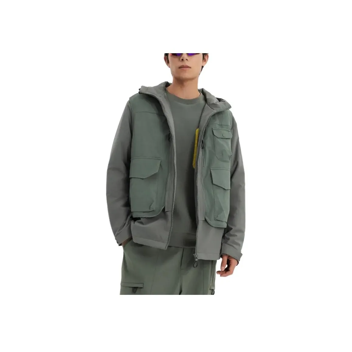 DECATHLON Jackets & Coats Men's Khaki Green