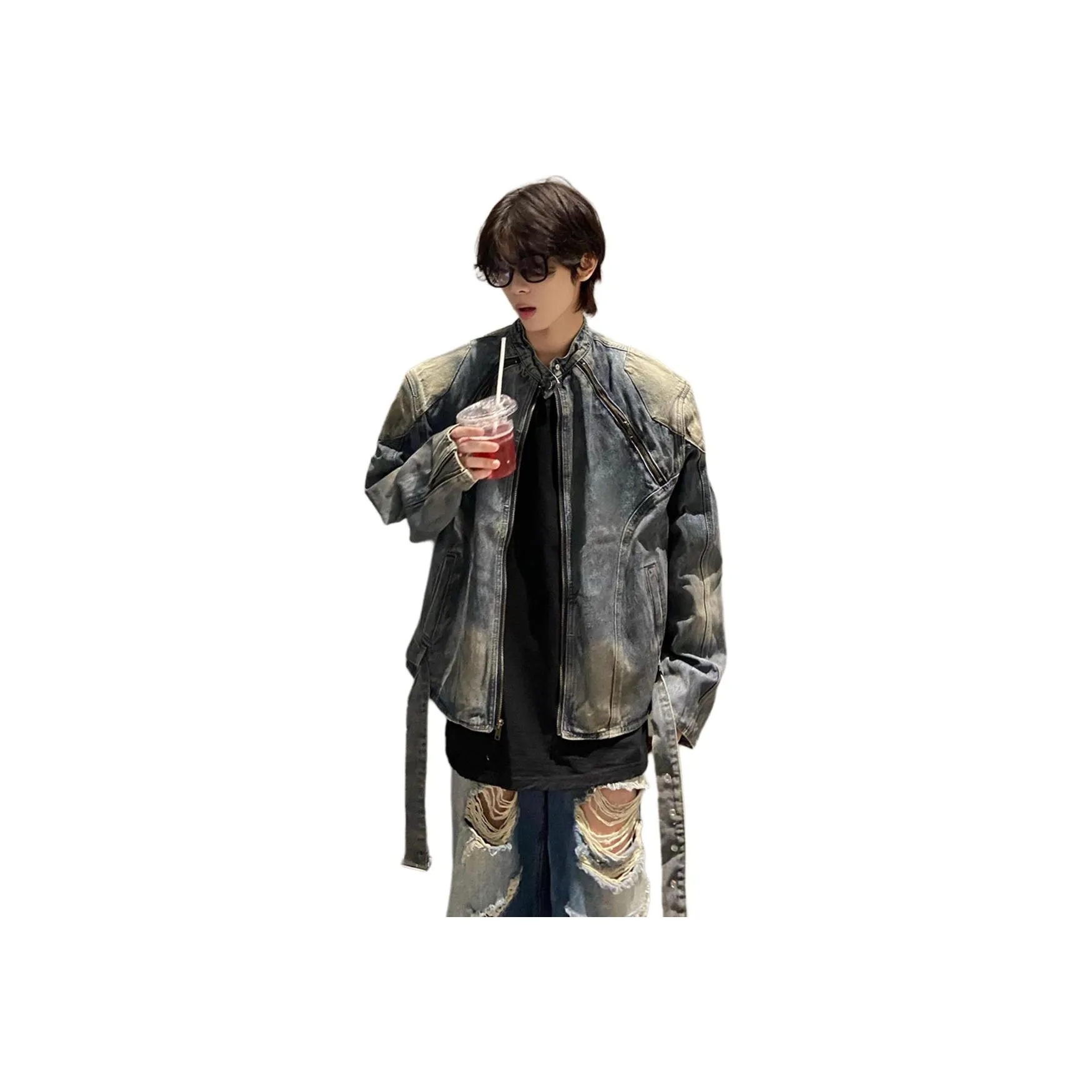 TUCANO Синий Унисекс Джинсовые куртки