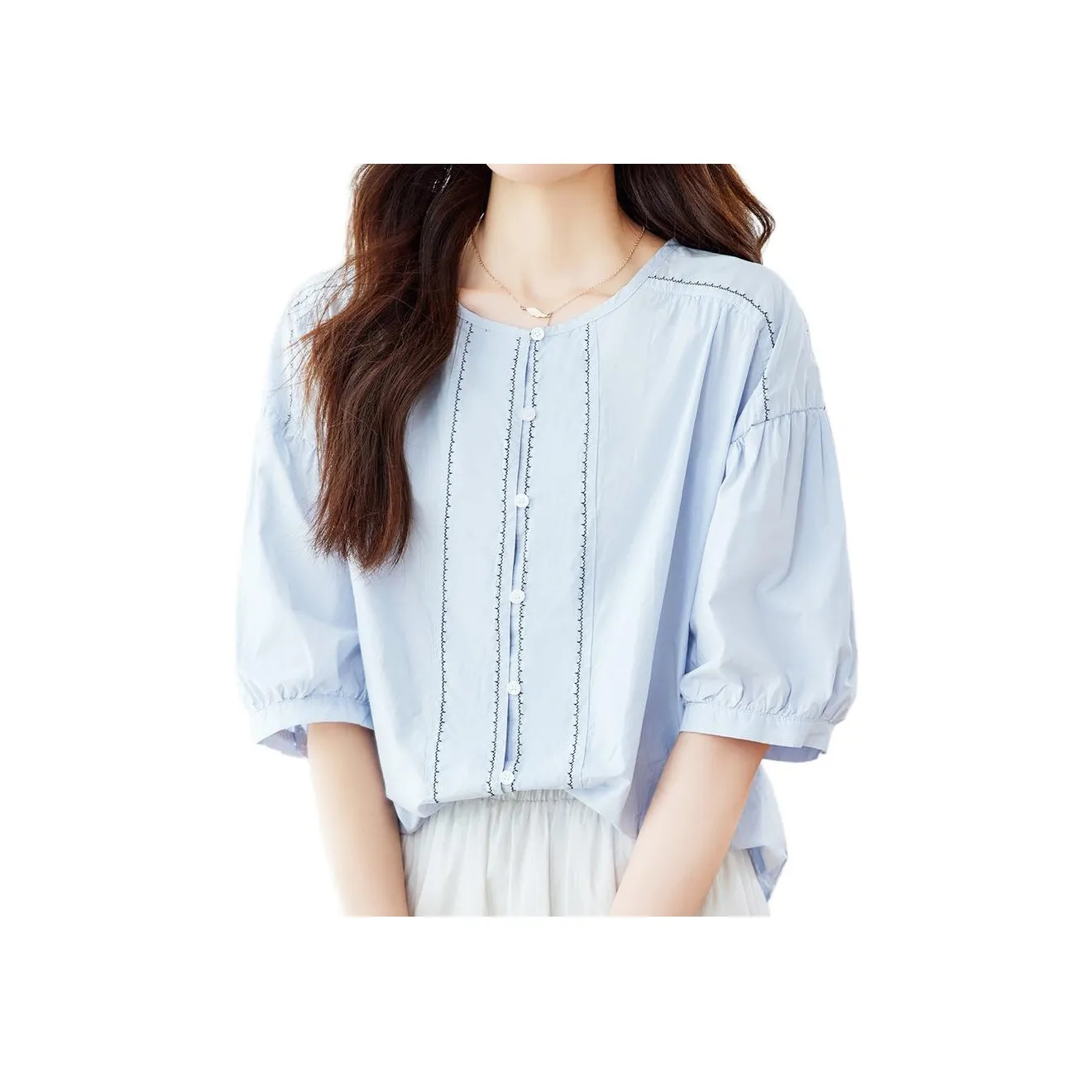 CHABER Blue Women's Shirts CHABER Синий Женские Рубашки