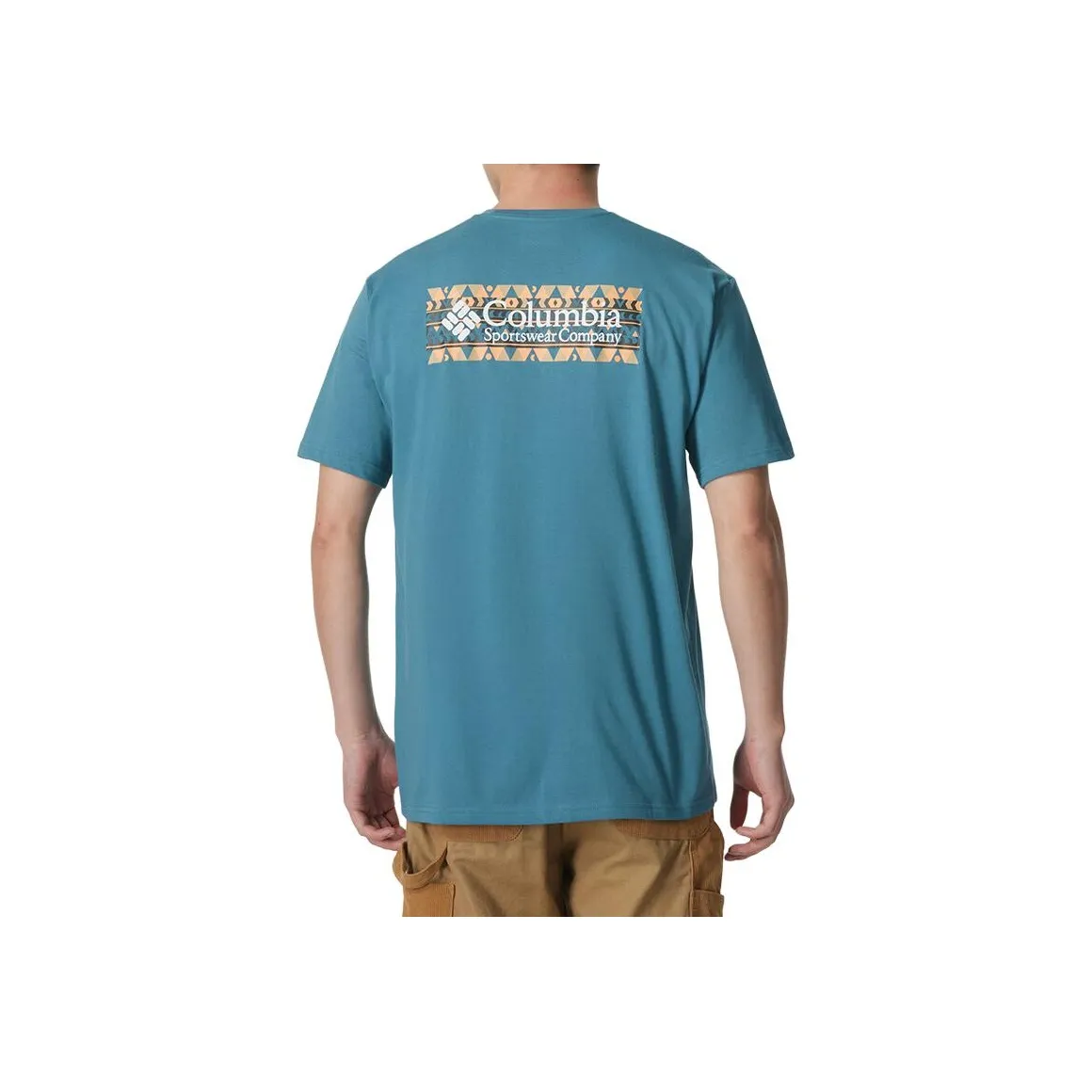 Мужская рубашка Columbia co-brand небесно-голубая
