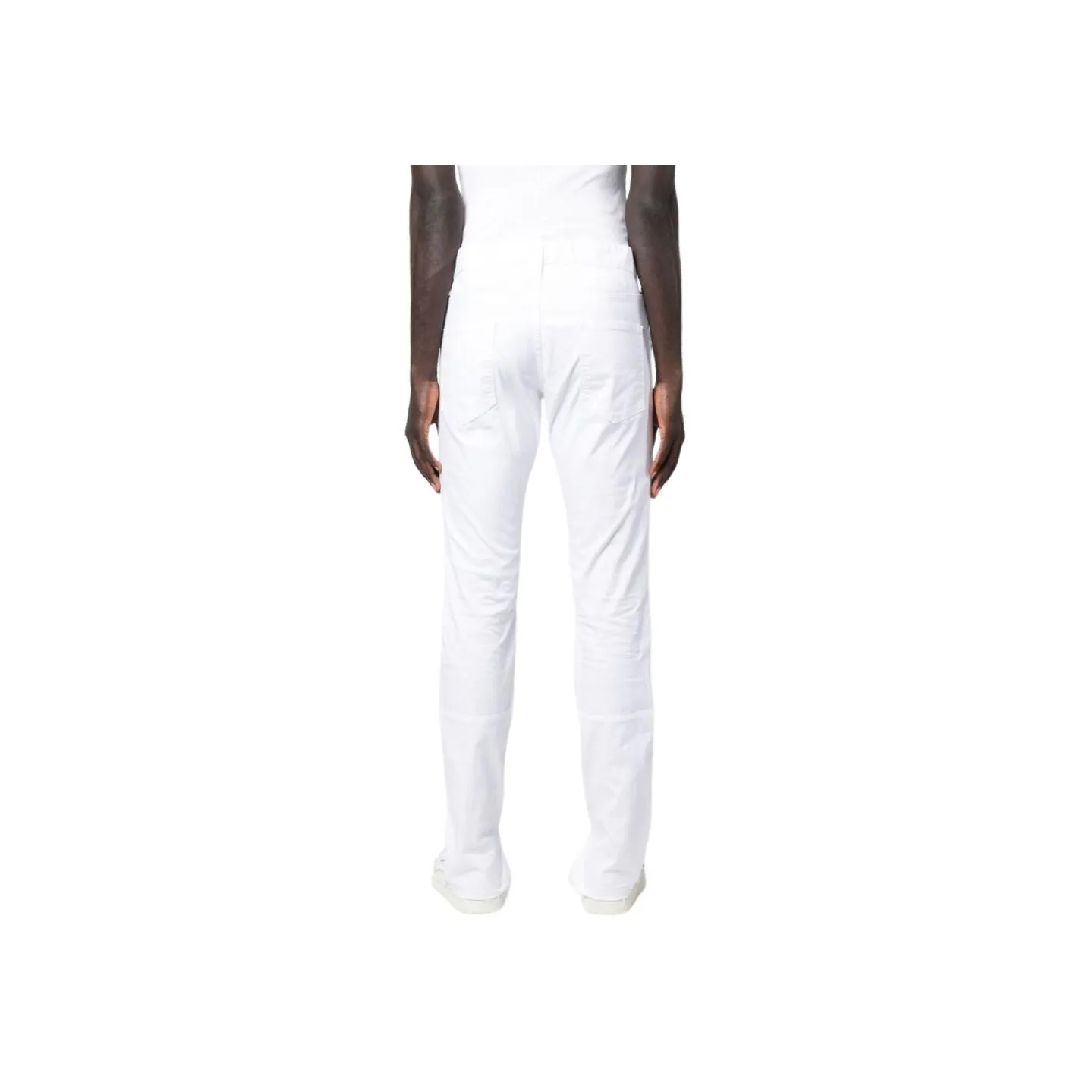 DSQUARED 2 Zip Detailed Tapered Logo Tag Trousers