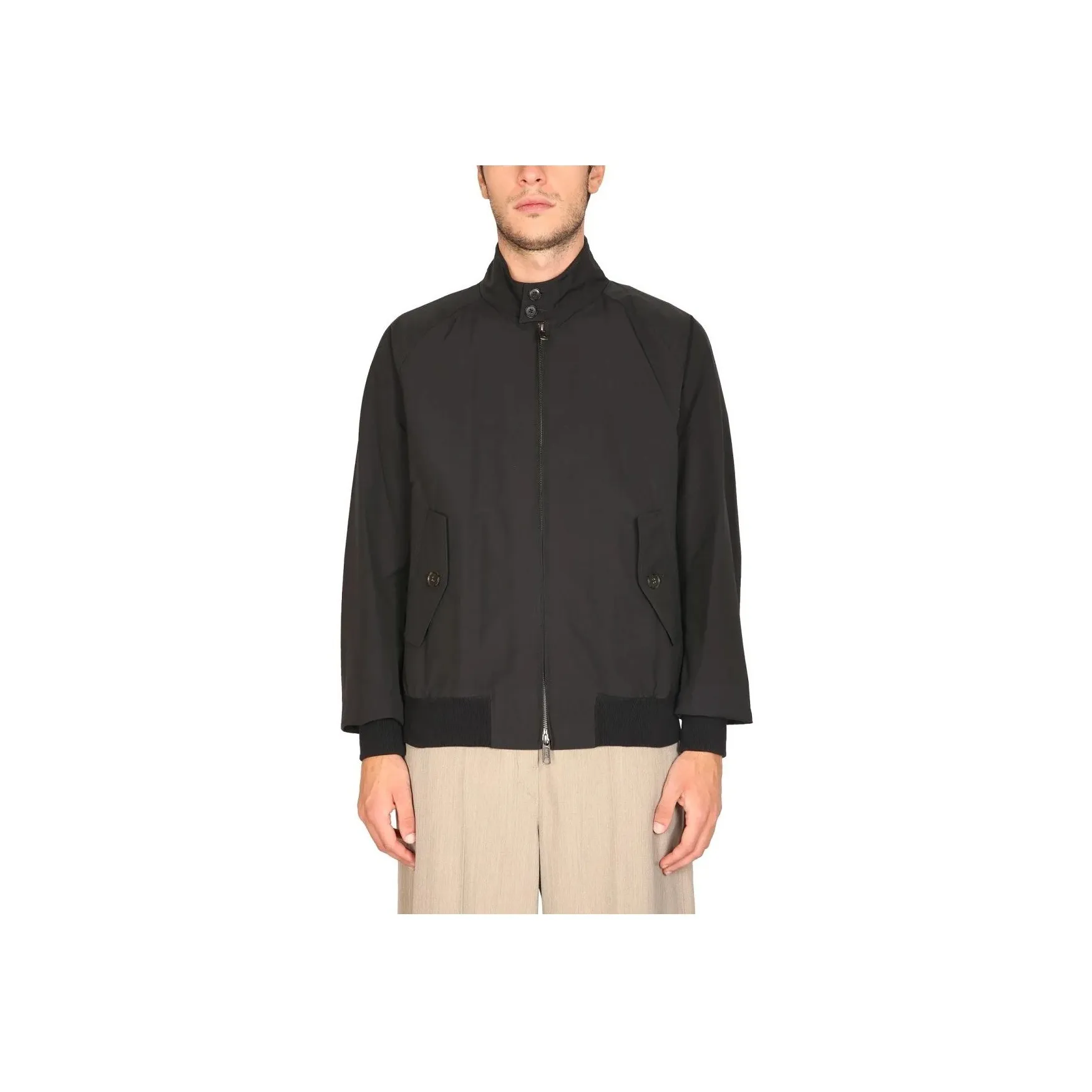 BARACUTA Zipped Long Sleeved Jacket