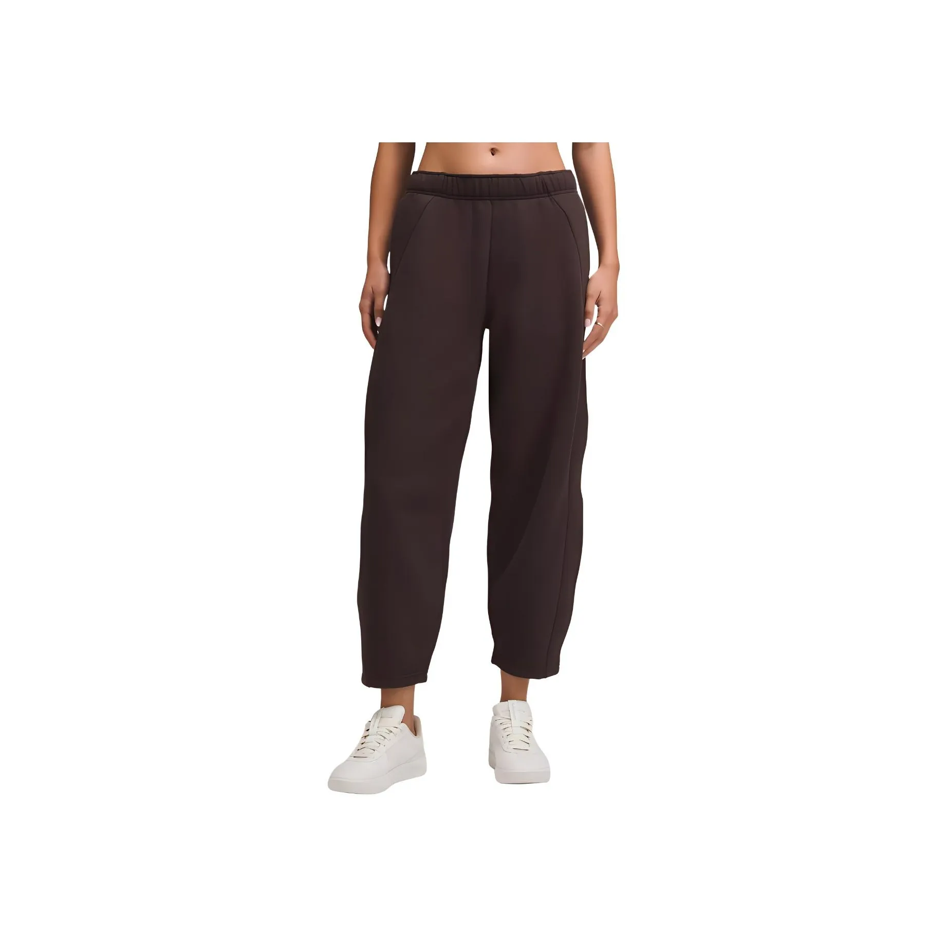 Lululemon Scuba Mid RiseBarrel Leg Pant 7/8 Length Casual Pants Women's
