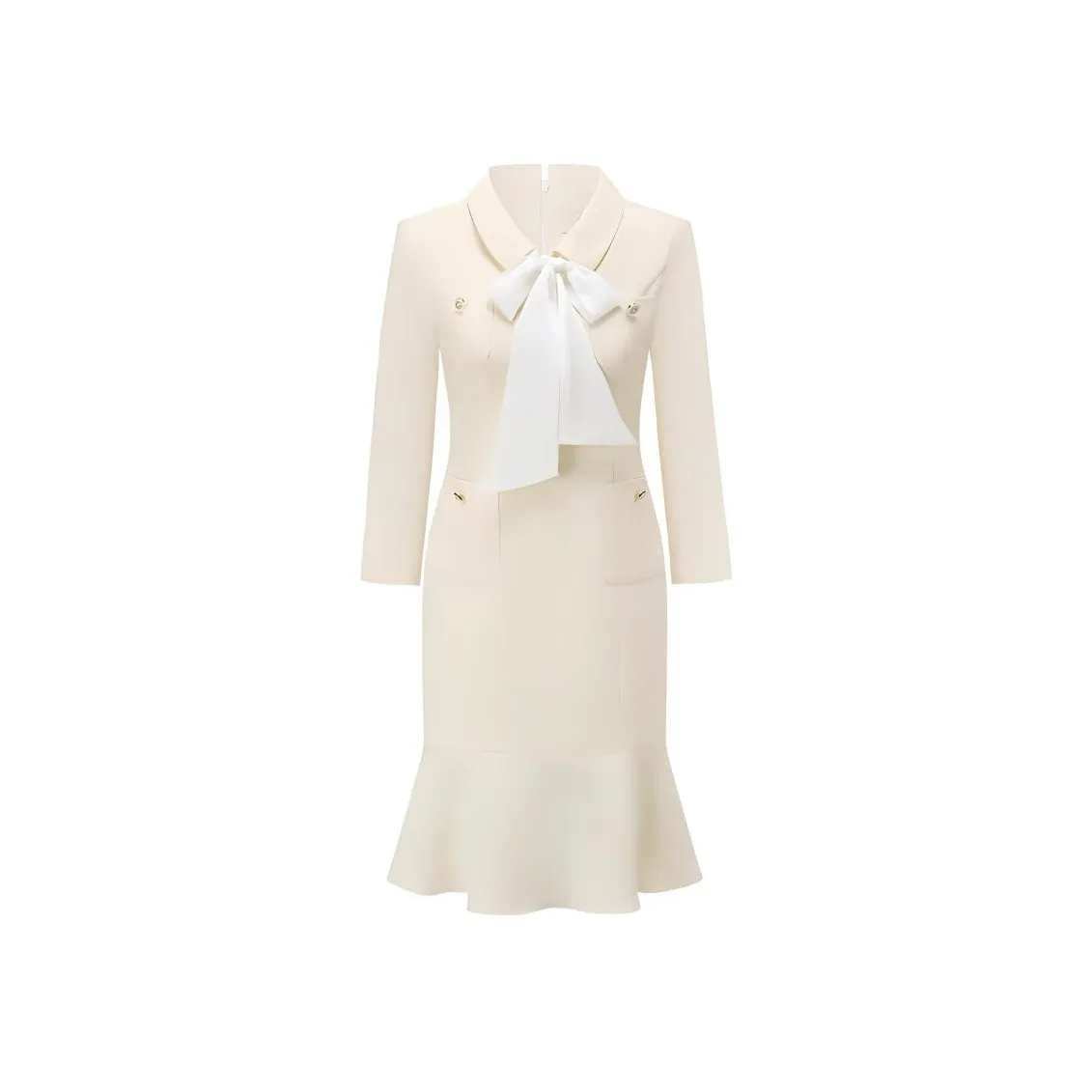 ONE SHALLOW Длинное платье с длинными рукавами женское