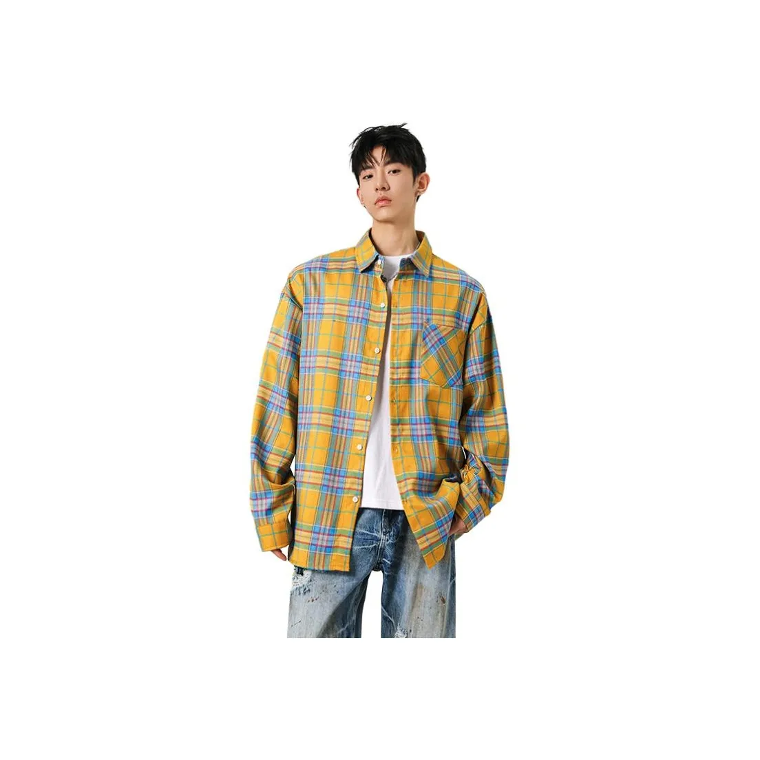 COMBO Желтый Унисекс Рубашки