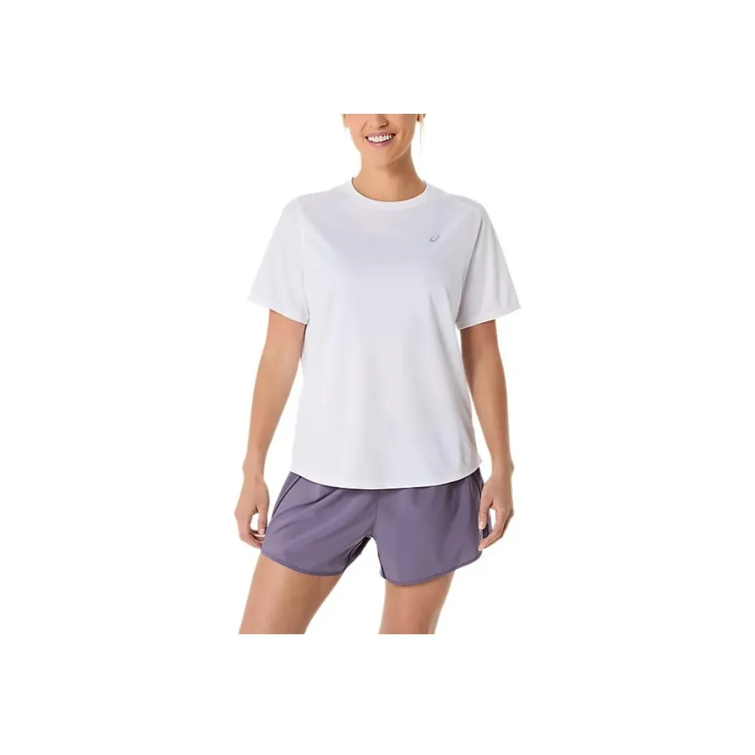 ASICS Silver T-Shirt Женская Bright White