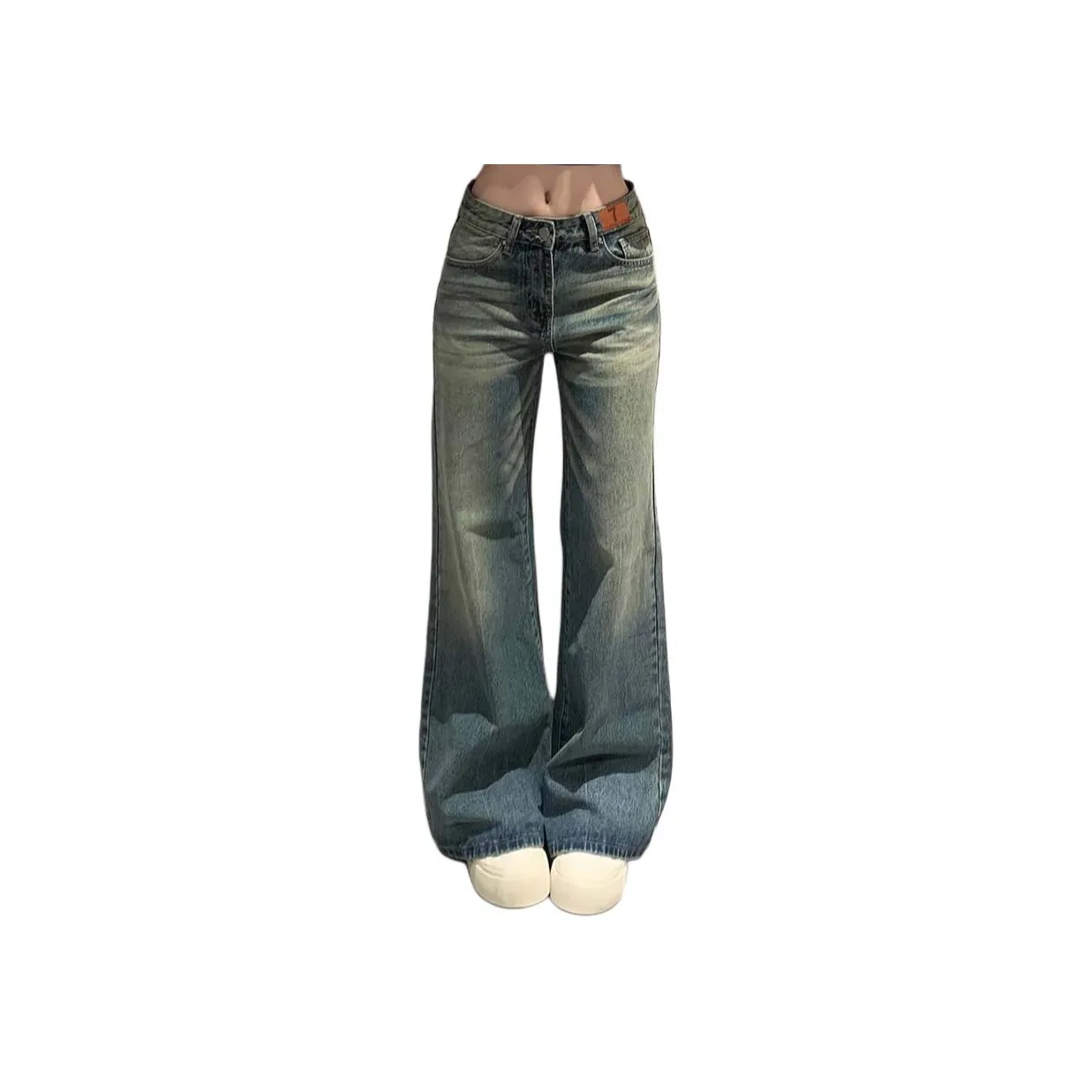 7 SEVFUN Винтажные синие женские джинсы