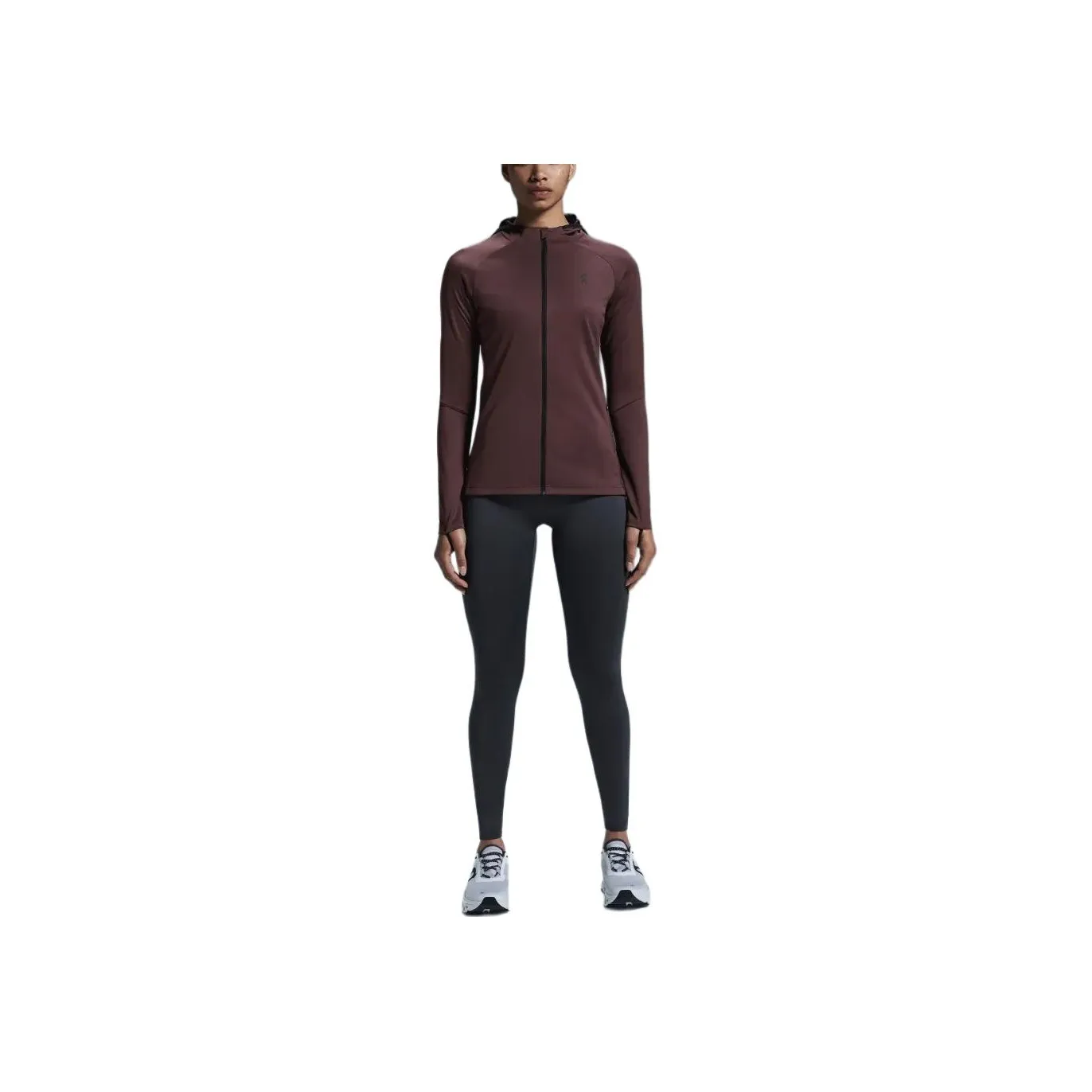 On Climate Zip Hoodie Jackets Coats Women's Mulberry Purple