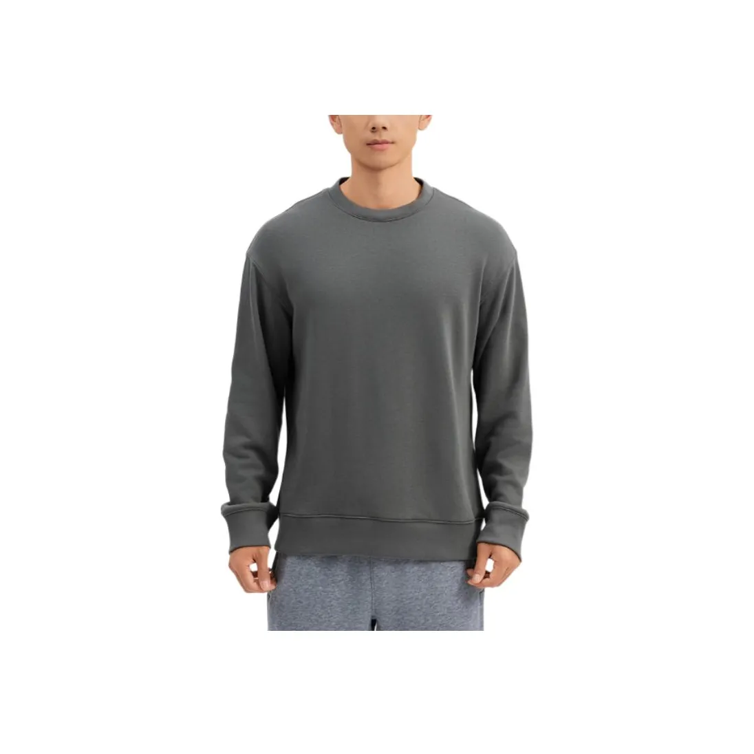 DECATHLON Sweatshirts Men Khaki Gray