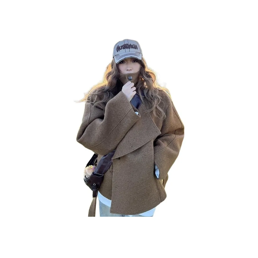 COHX Хаки Женское Пальто