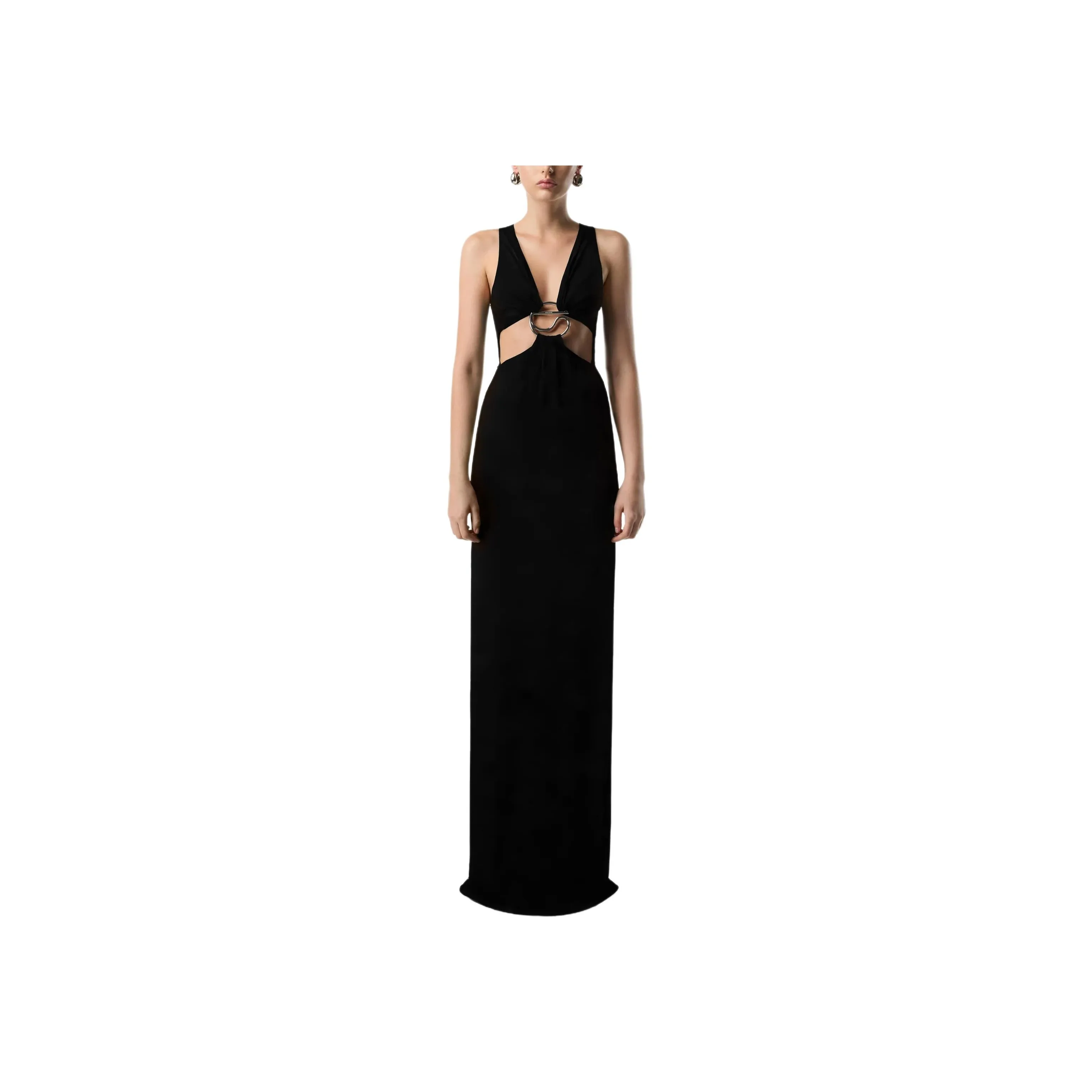 COPERNI C logo Cut out Maxi Dress