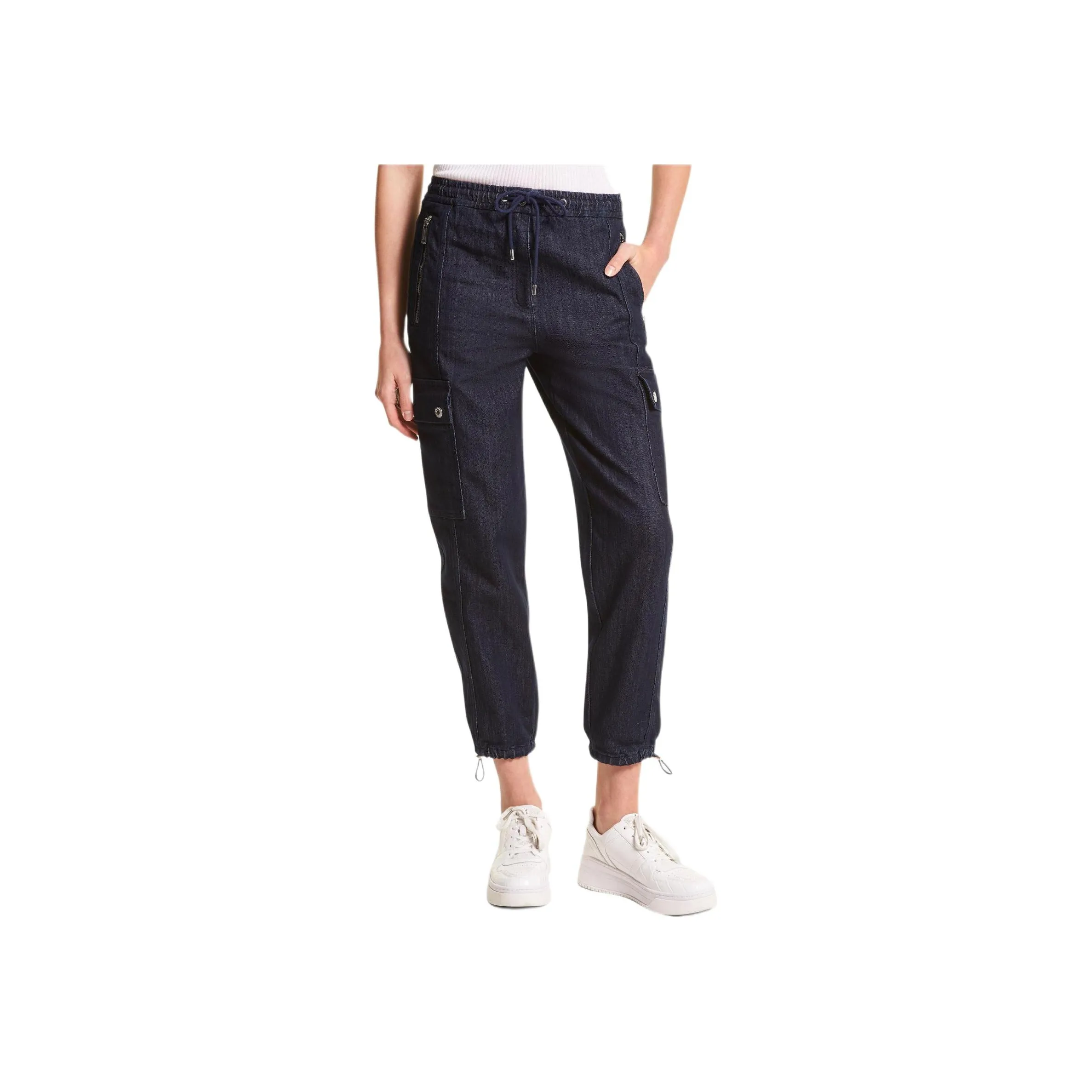 MICHAEL KORS Casual Pants Women's Black Indigo