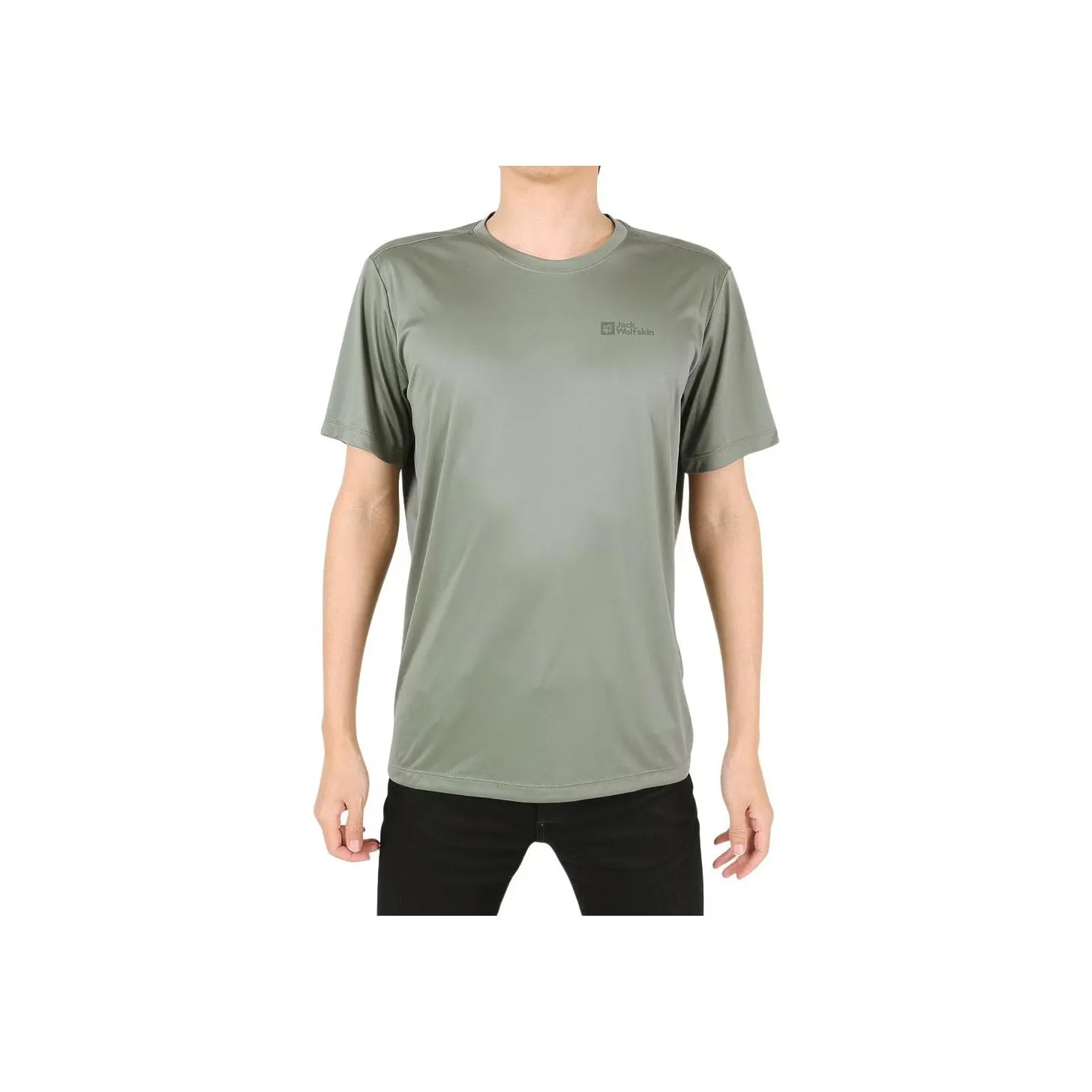 Jack Wolfskin T Shirt Men's Khaki