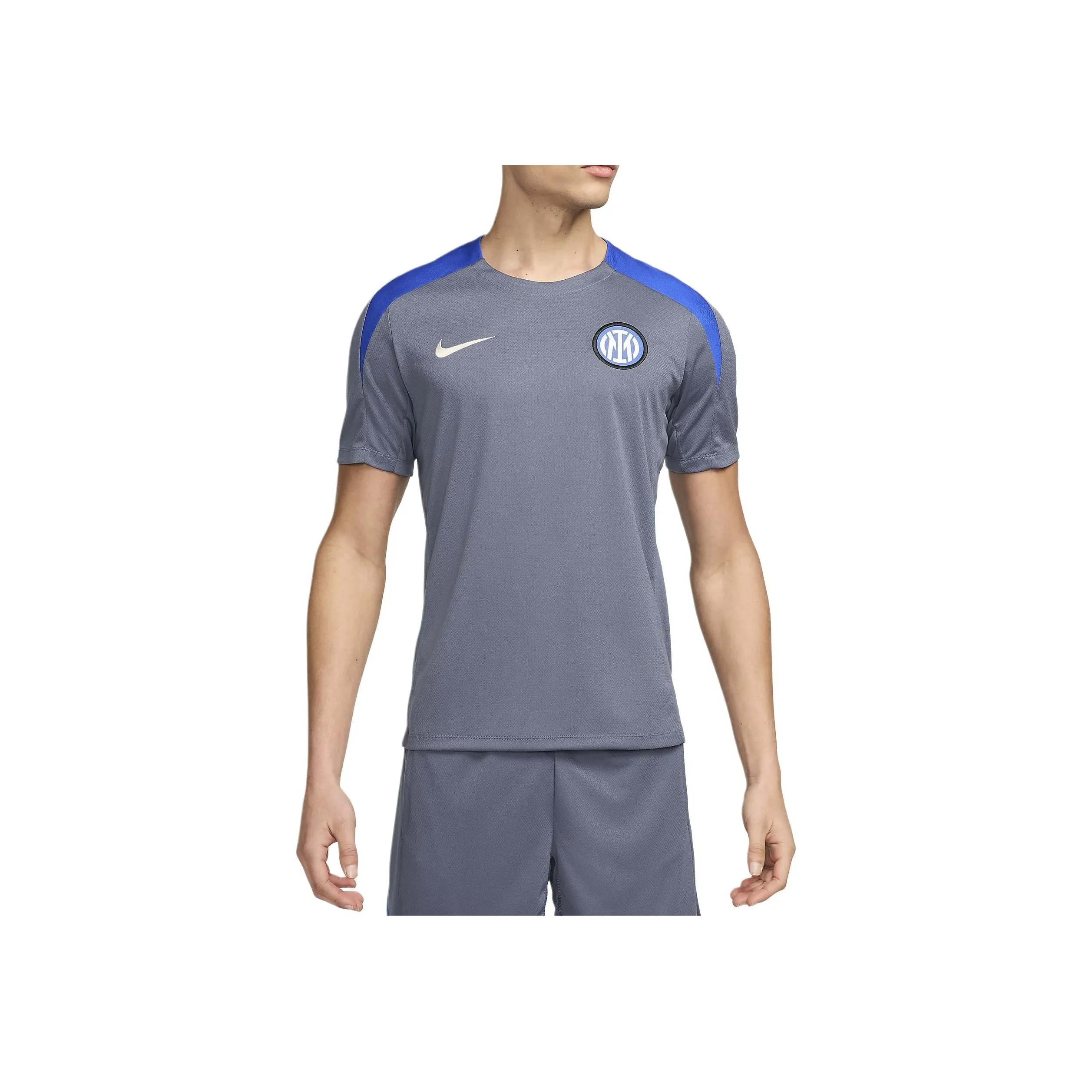 Nike Inter Milan Strike Men's Nike Dri FIT Soccer Short Sleeve Top