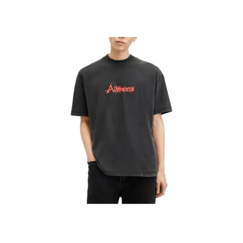 ALLSAINTS Черная Мужская Рубашка