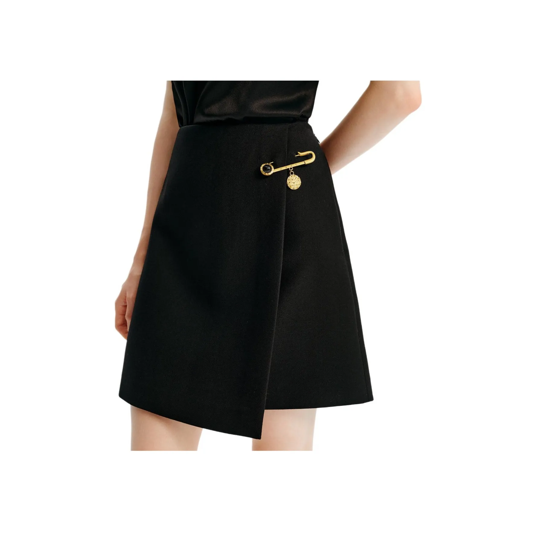 KARL LAGERFELD Повседневные короткие юбки Женские Черный