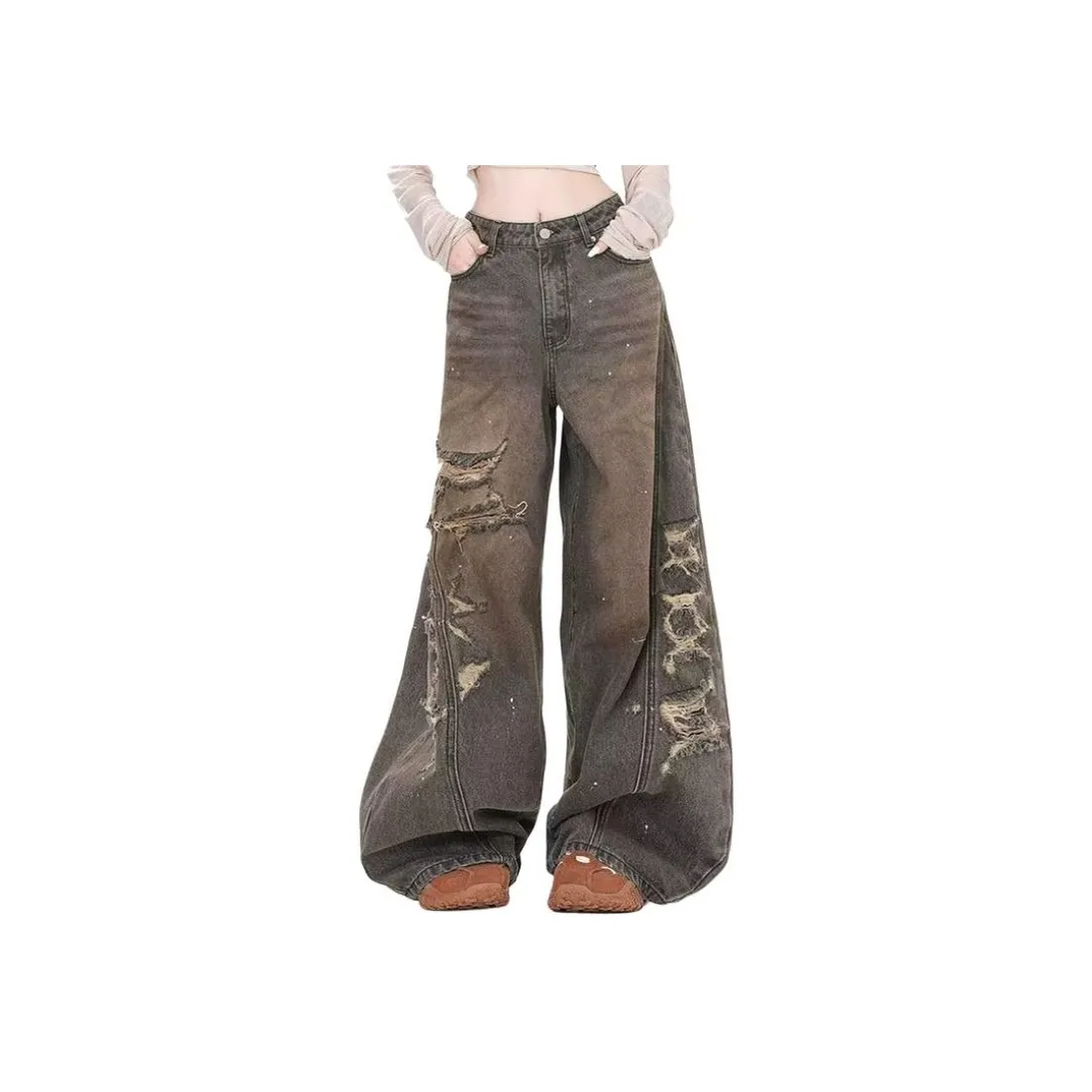 PAINT STAIN Унисекс Джинсы