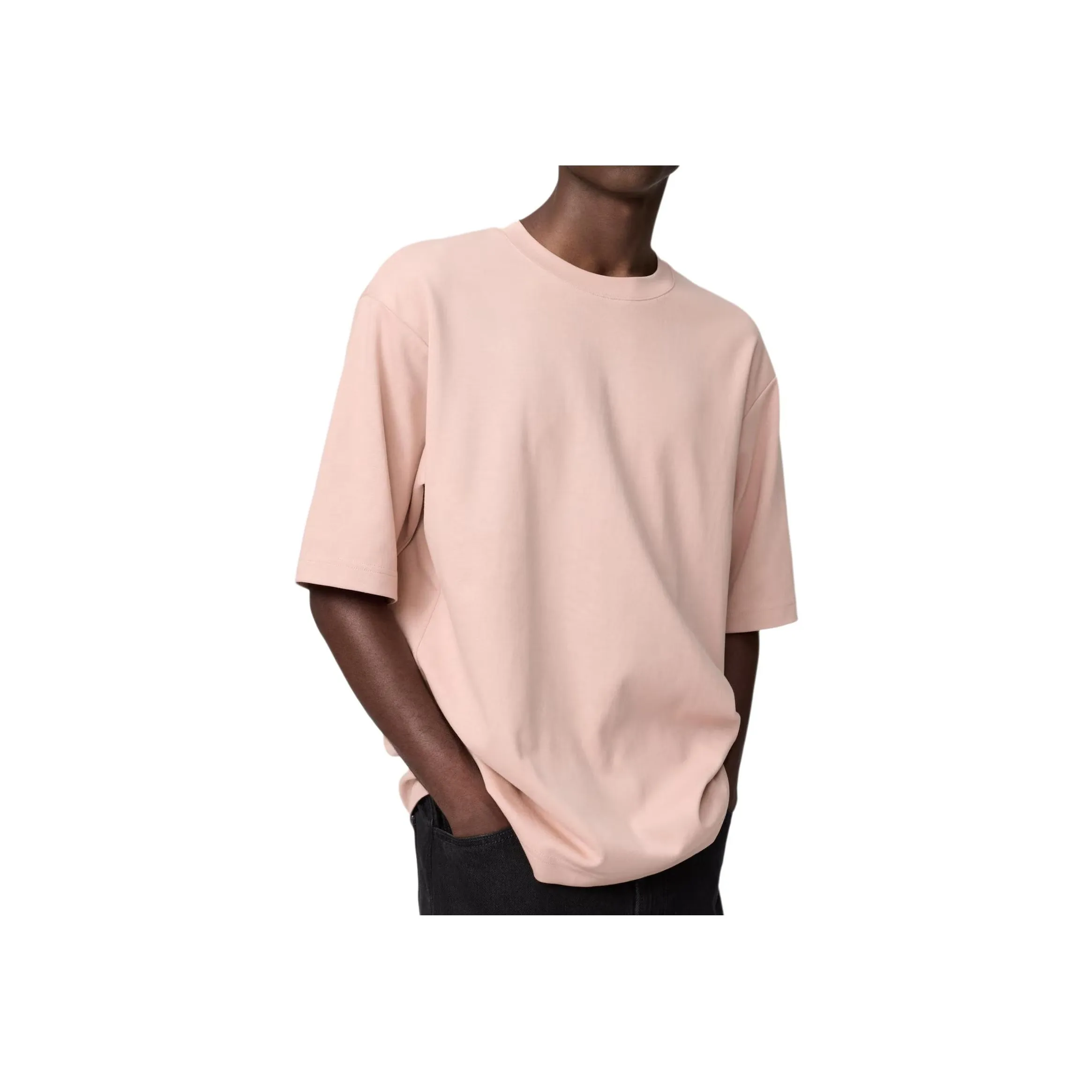 UNIQLO Розовые Унисекс Футболки