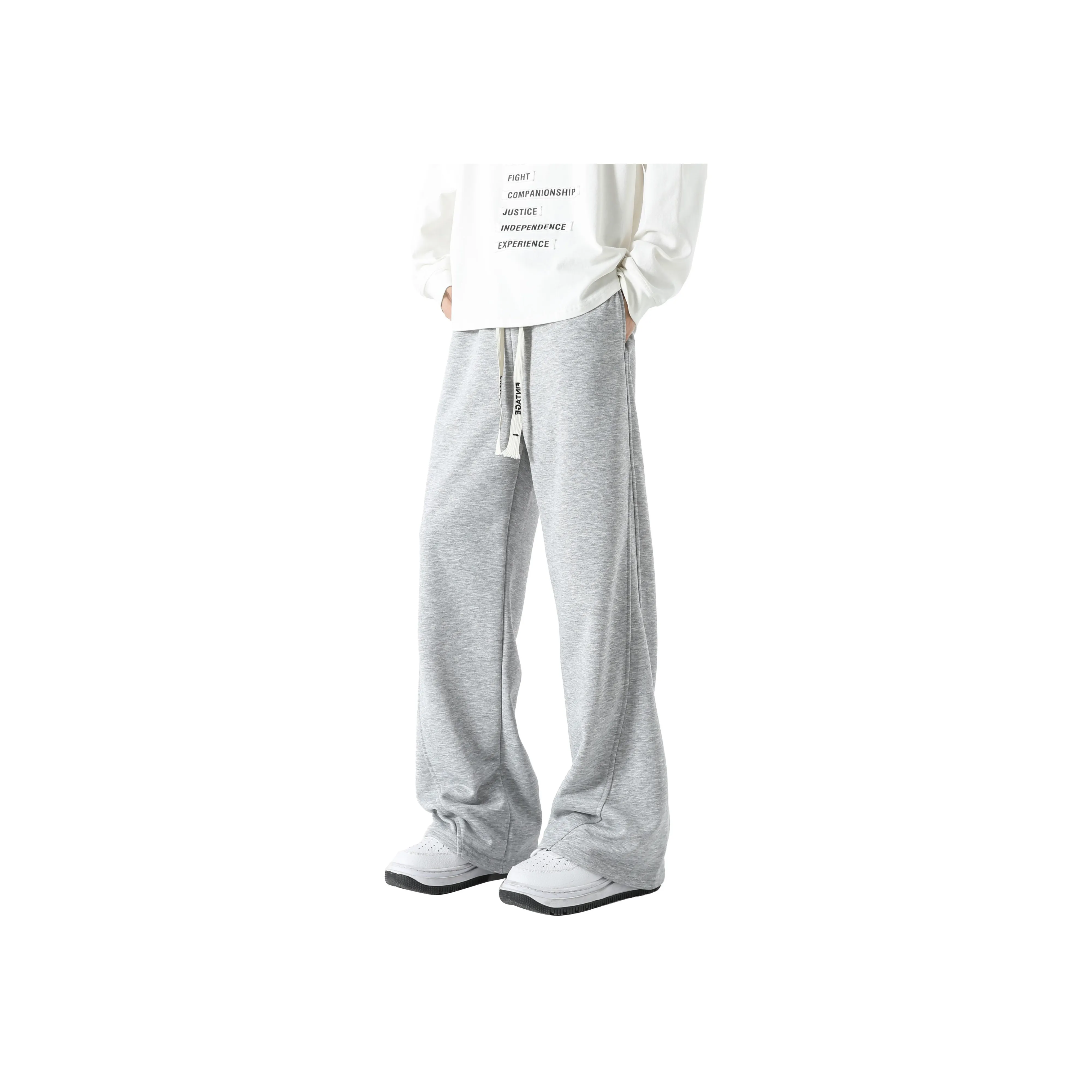 FAKE VINTAGE Knitted Sweatpants Unisex