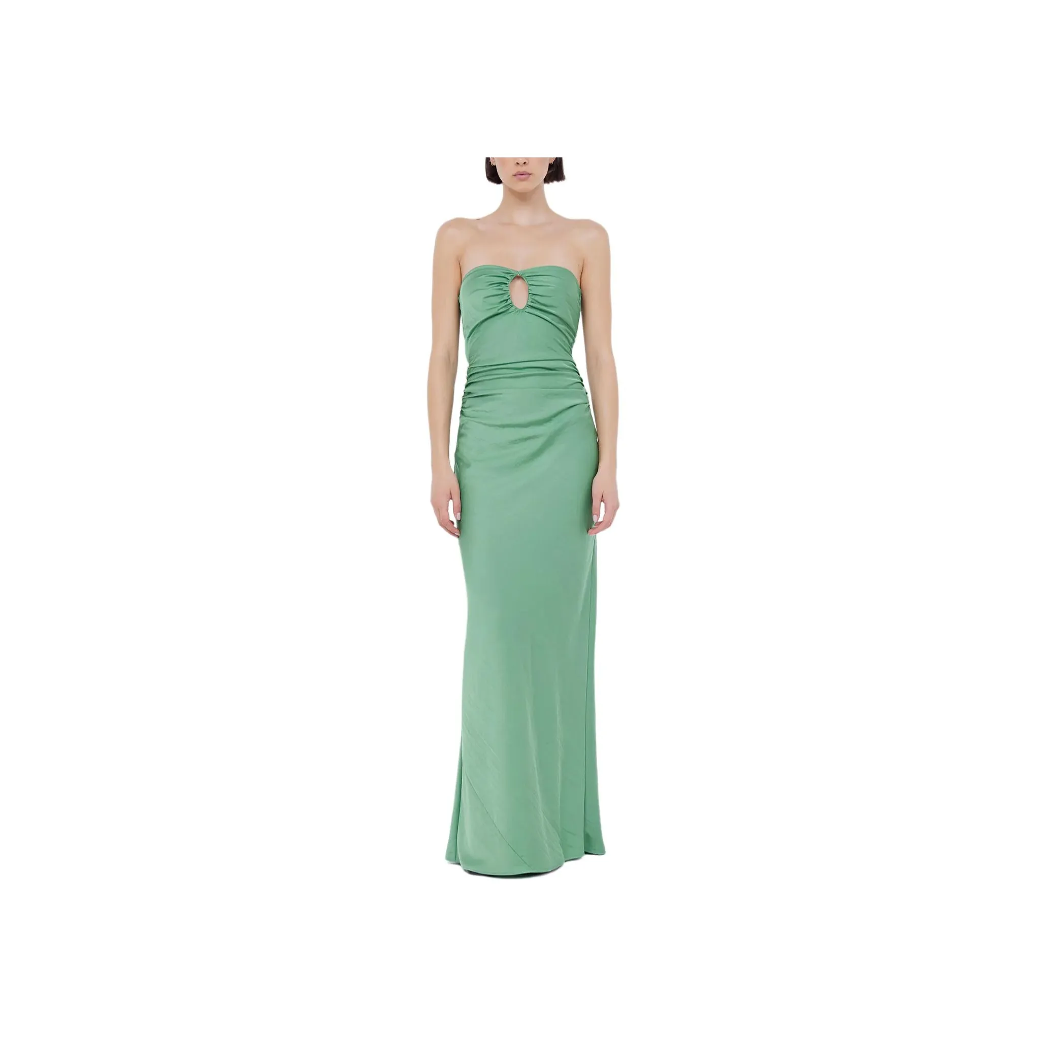 BEC+BRIDGE EMILIA STRAPLESS DRESS Sleeveless Dress Women's GREEN APPLE/Apple Green