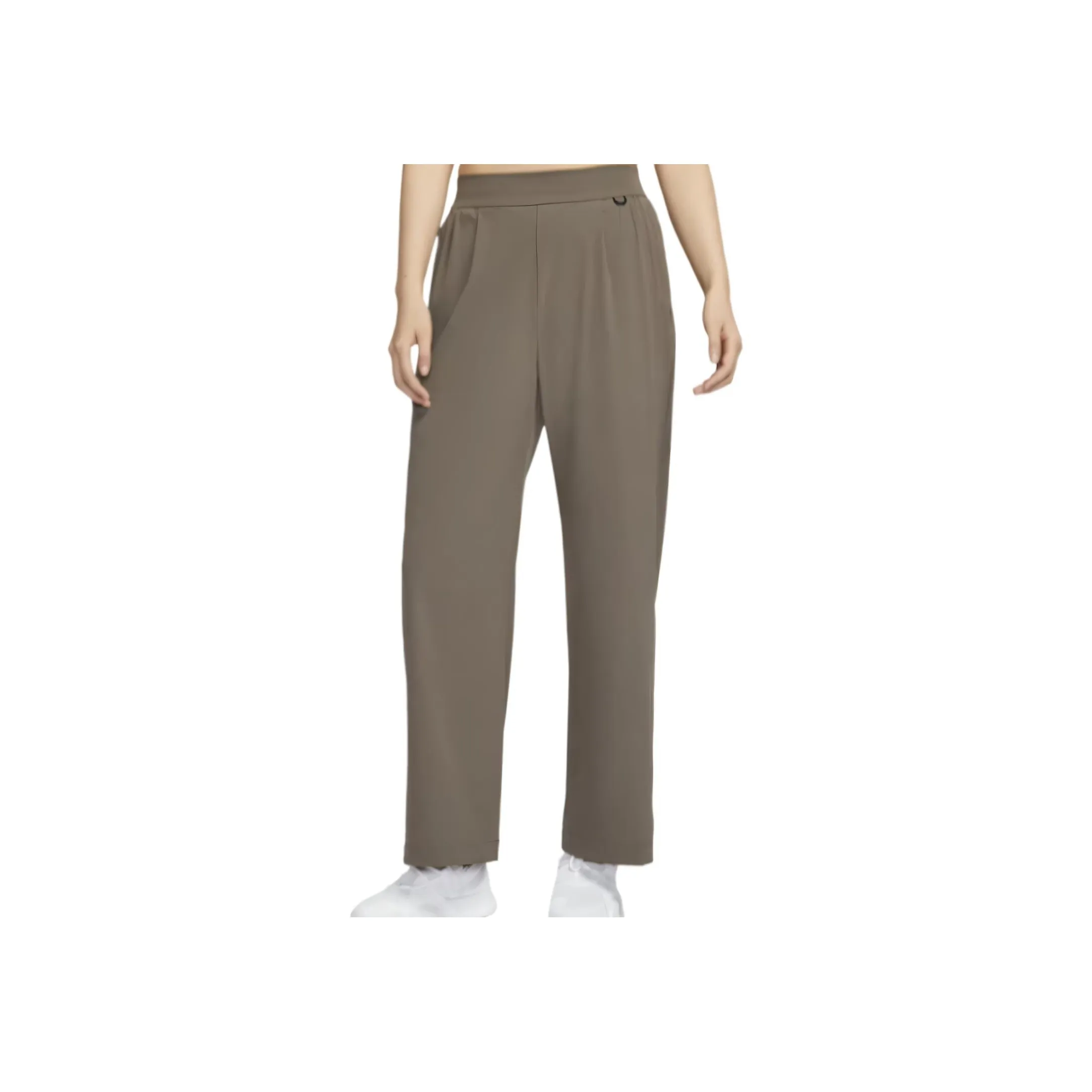 Nike Dri Fit Повседневные брюки Женские Рудный Серый