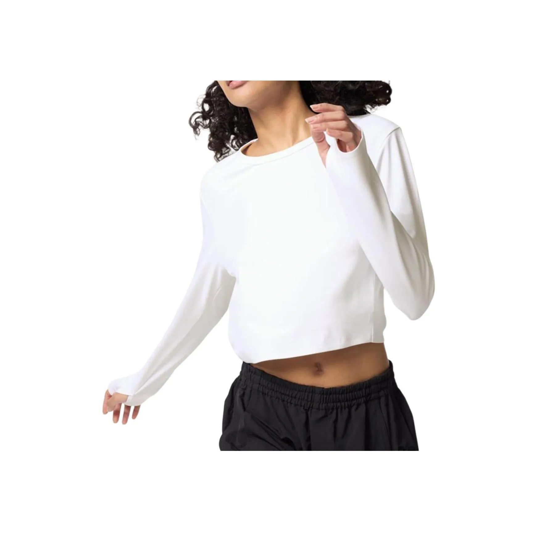 UNIQLO UNIQLO AIRism Mesh Series T Shirt Women's White