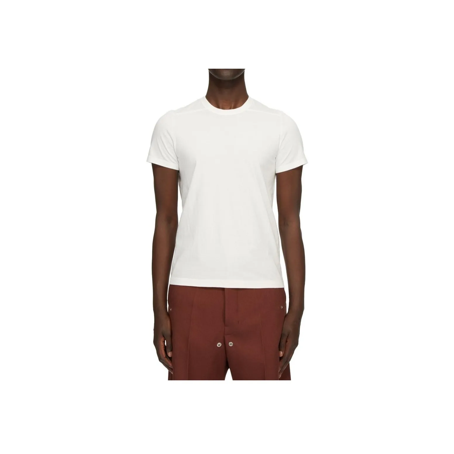 RICK OWENS Short Level Crewneck T Shirt