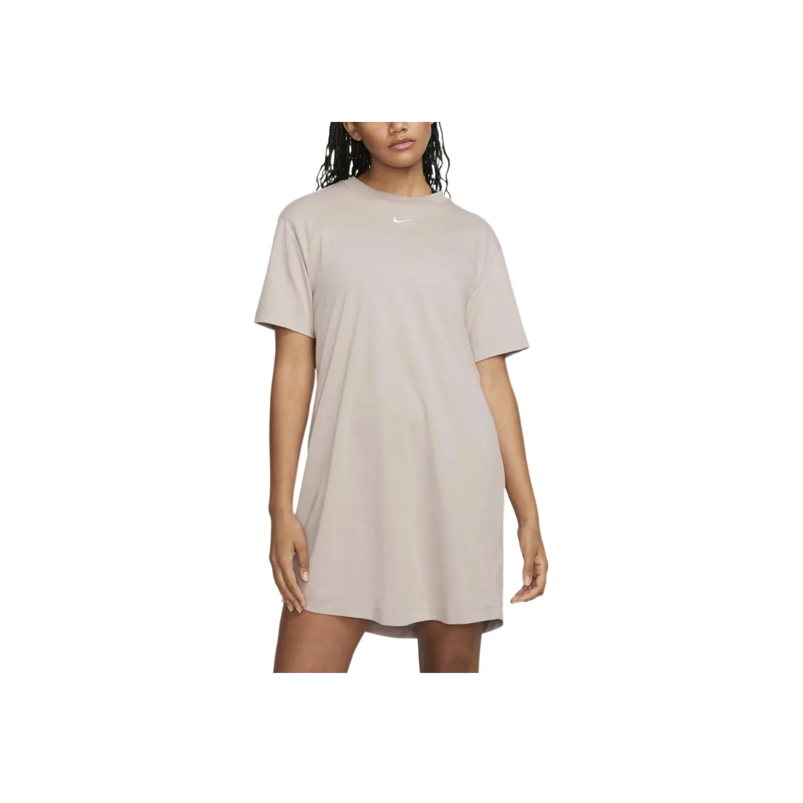 Nike Short Sleeved Dresses Women's Taupe