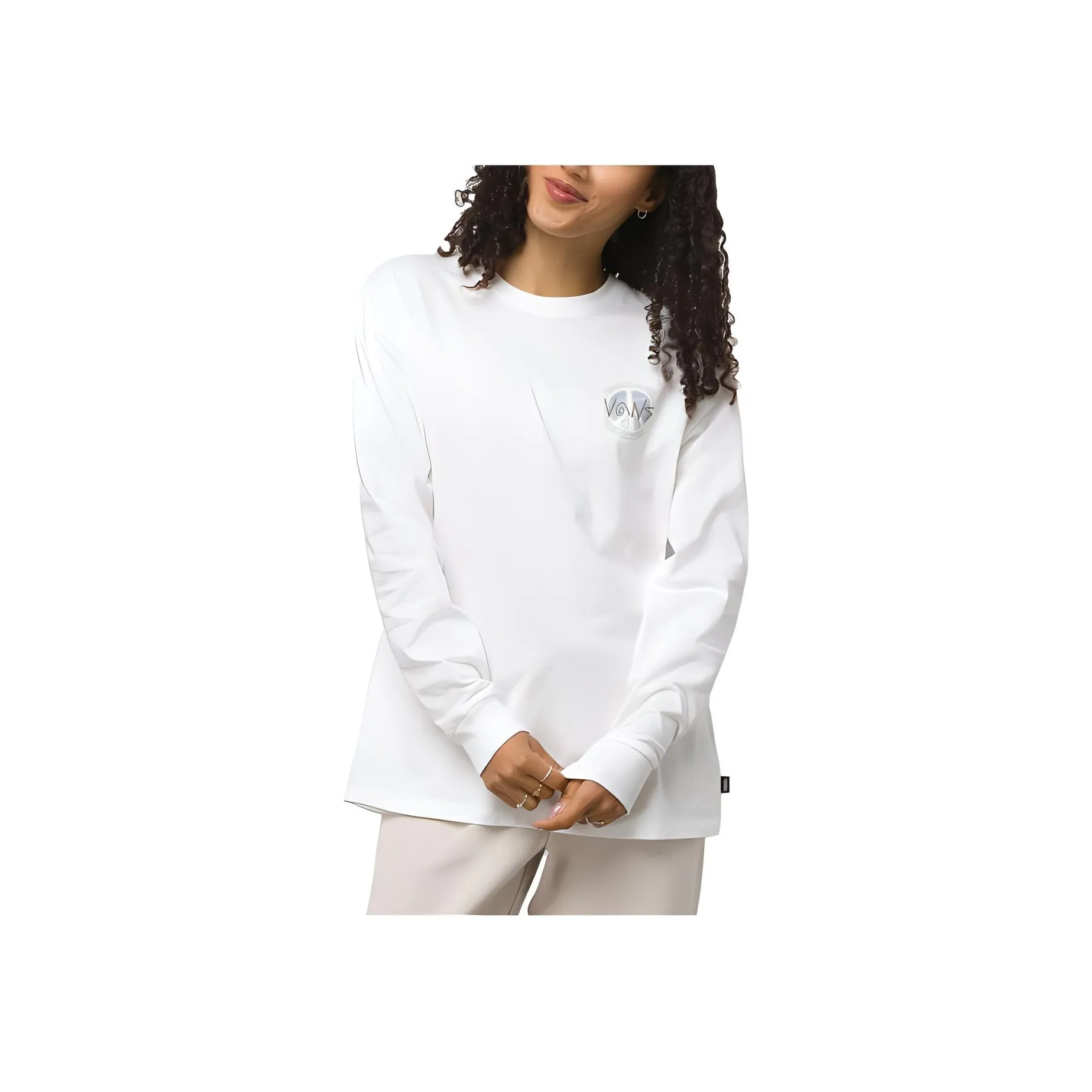 Vans Drop Shoulder Sleeve T-Shirt Women's