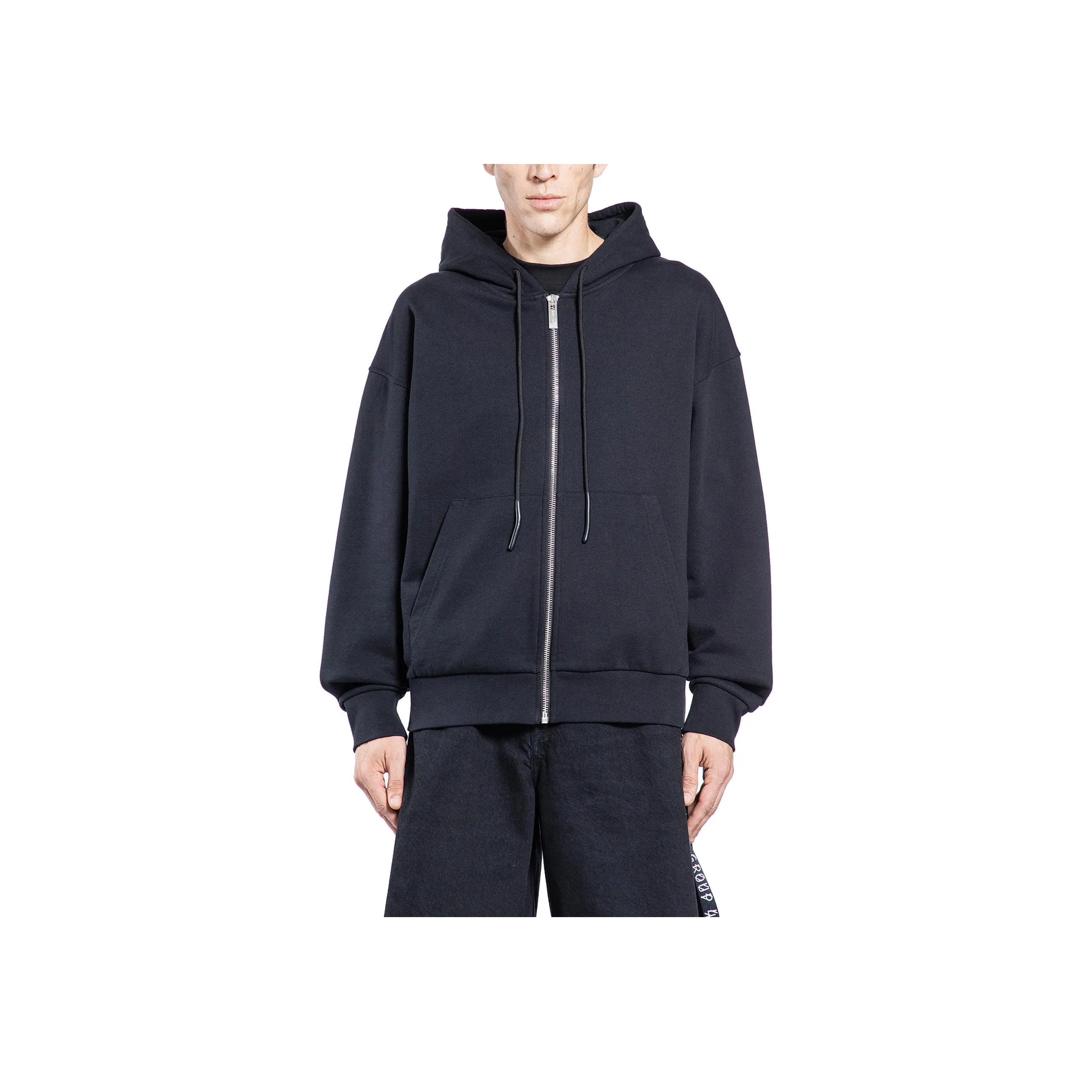 44 Label Group Bold Logo Hooded Sweater