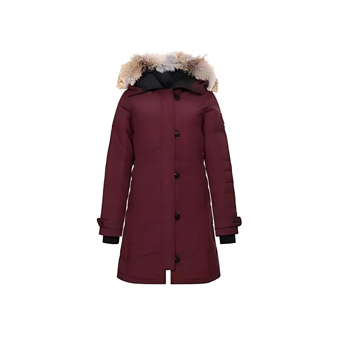 Canada Goose Lorette Series Down Jackets Women's Berry Red
