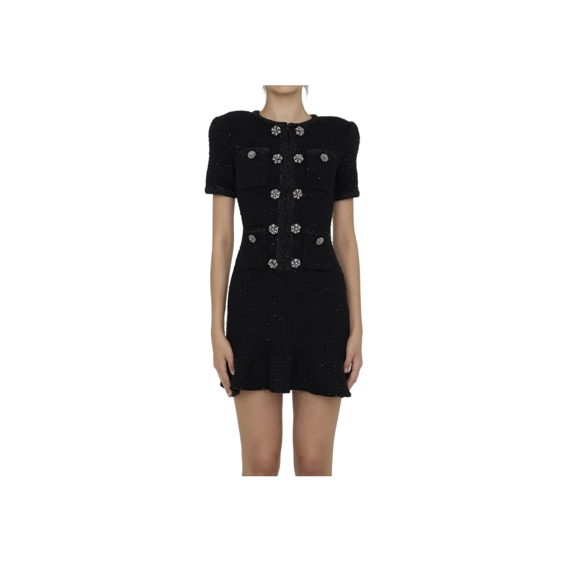 Self portrait Sequin embellished Mini Dress