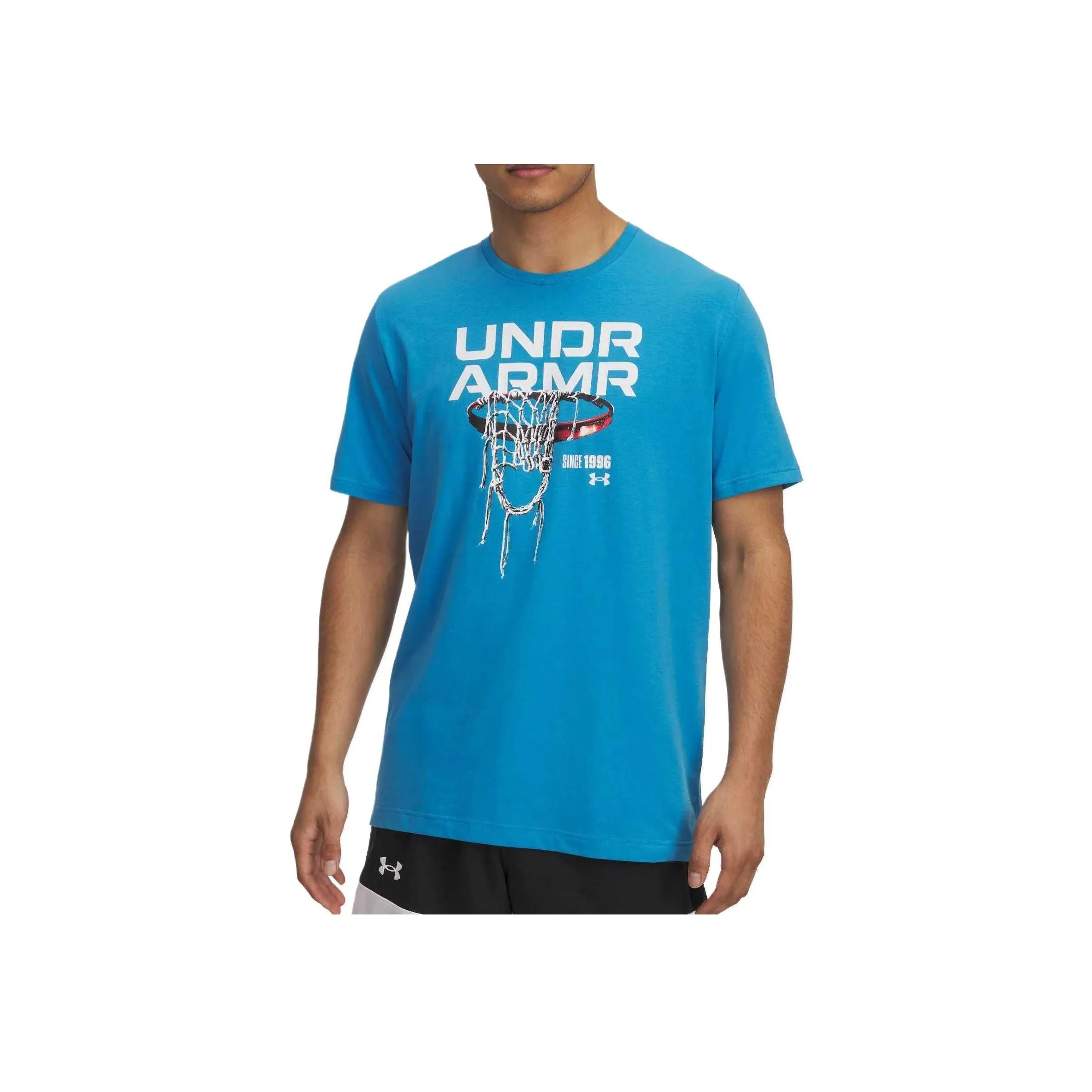 Under Armour Hoops T Shirt Men's Blue