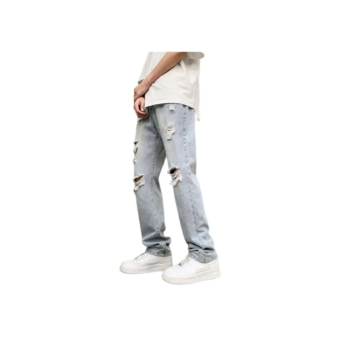 FOREVER 21 Джинсы Мужские Винтаж Синий